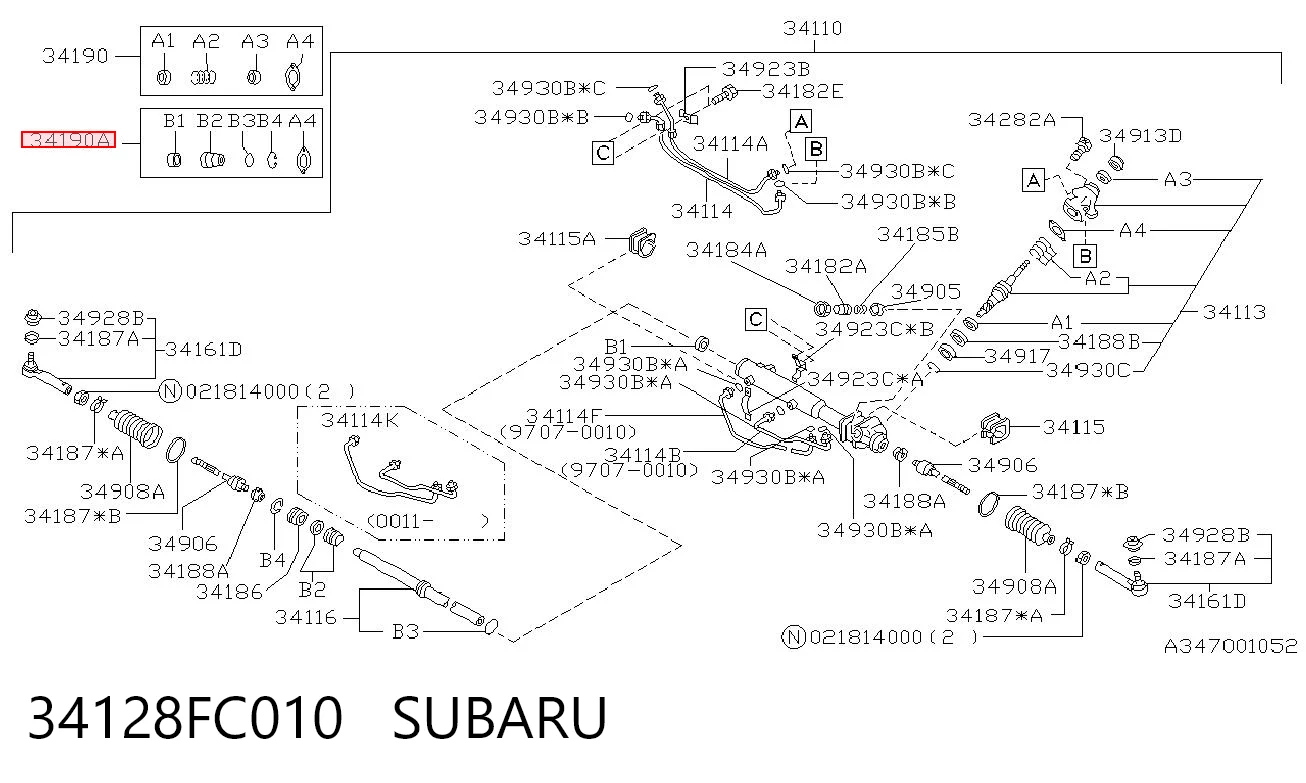34128FC010 Subaru