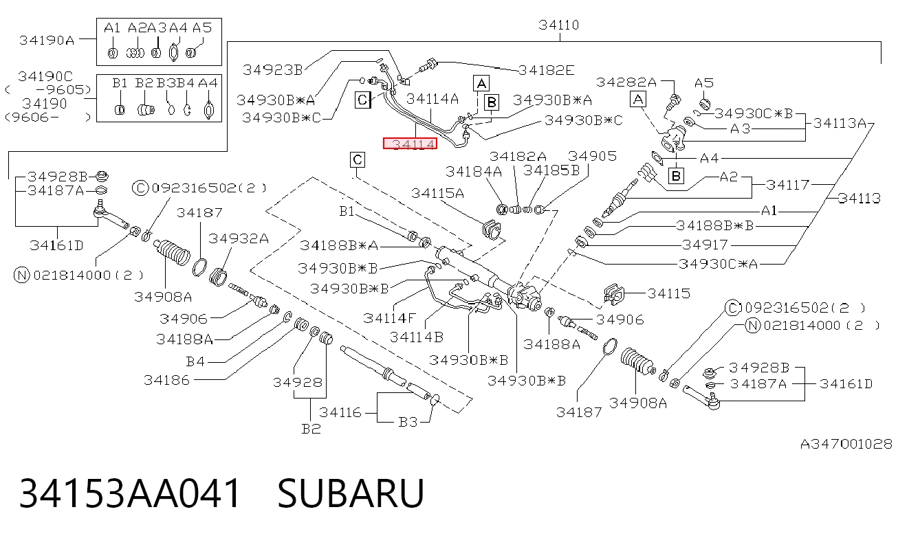 34153AA041 Subaru