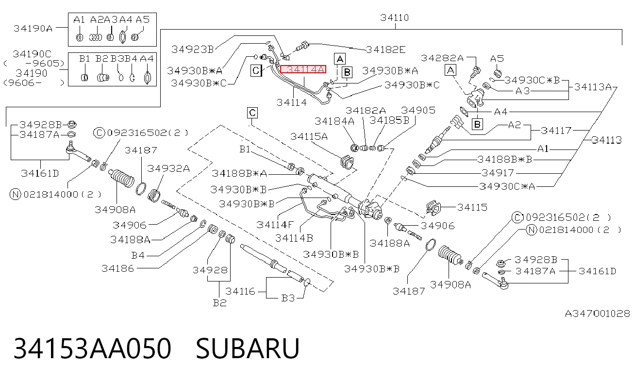 34153AA050 Subaru