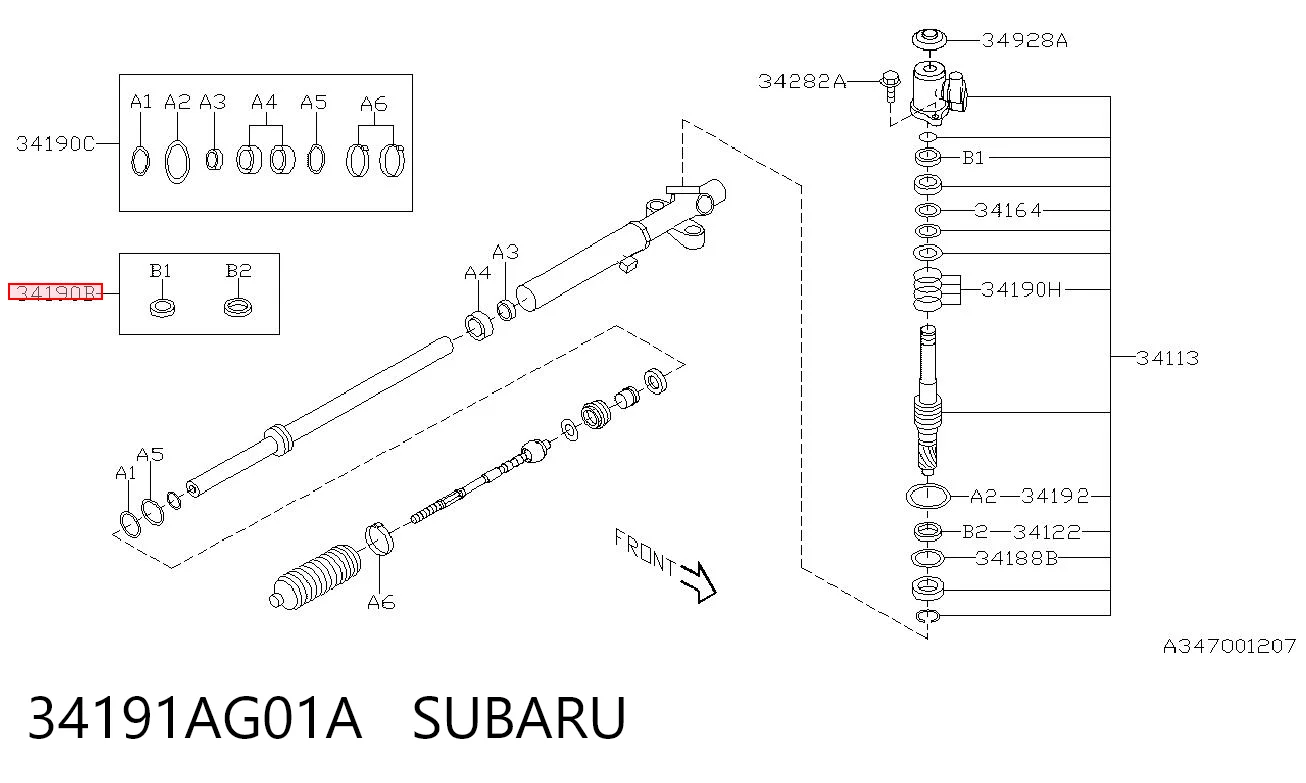 34191AG01A Subaru