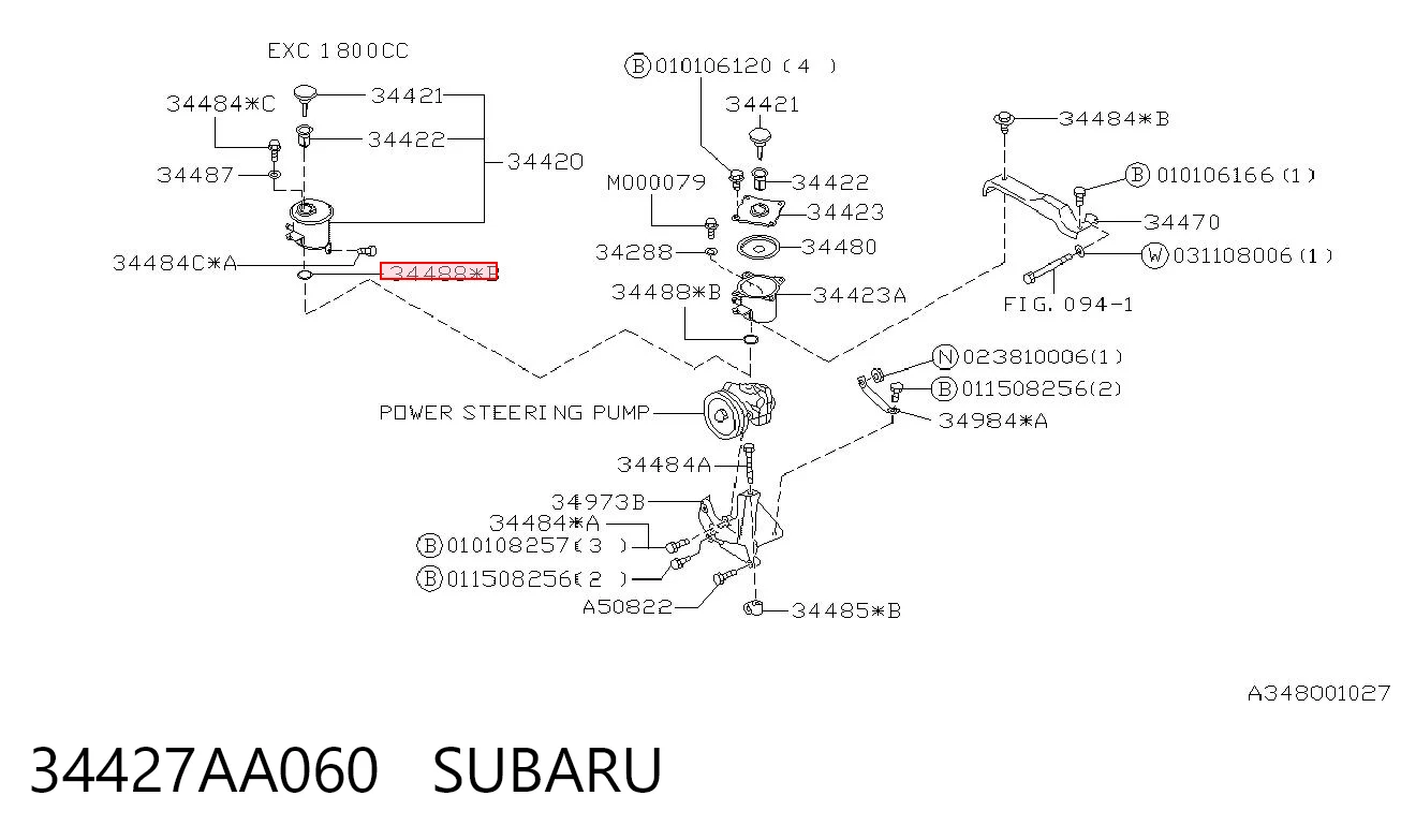 34427AA060 Subaru