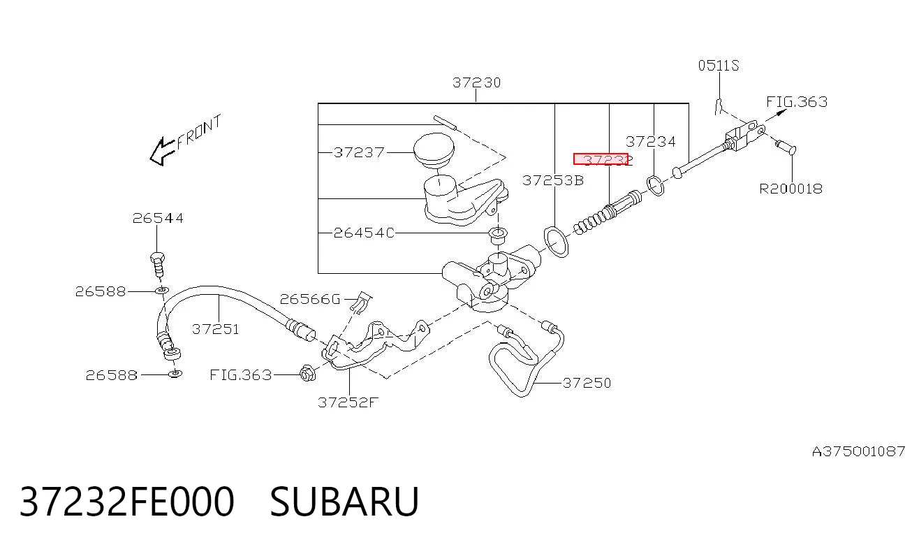 37232FE000 Subaru