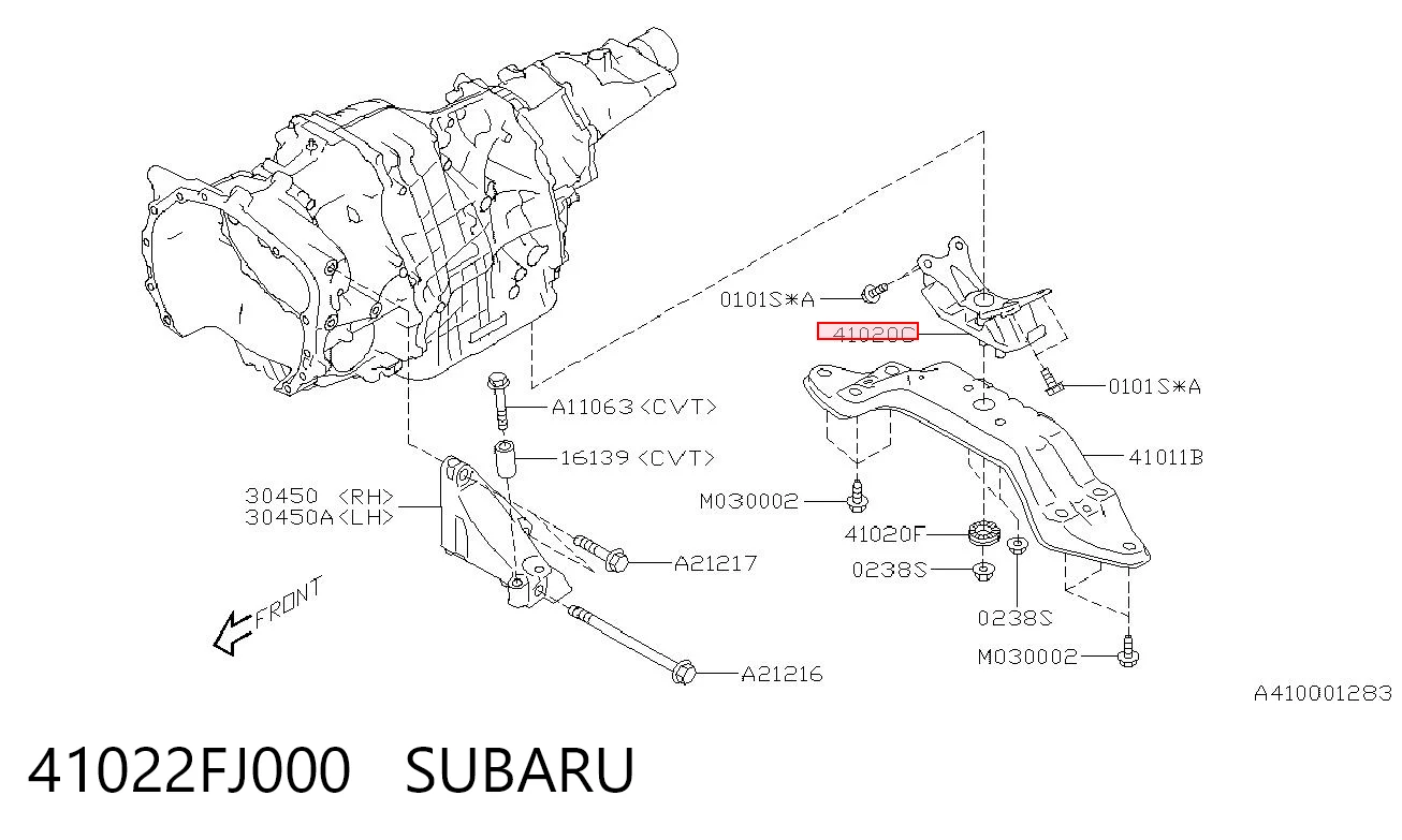 Comprar Taco de caja de cambios Subaru Forester IV S13, SJ