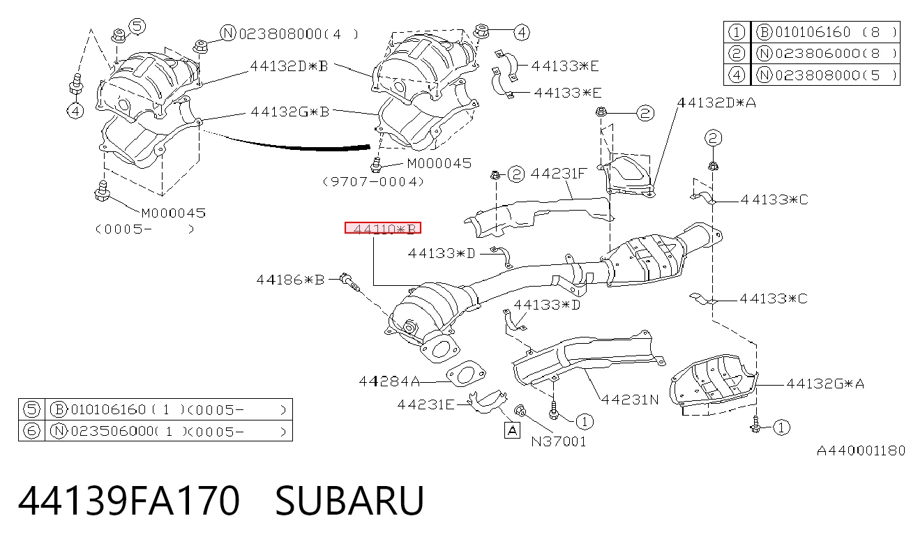 Catalizador Subaru Forester I SUV (S10, SF) (1997 - 2002) precio, desde 368,46 EUR