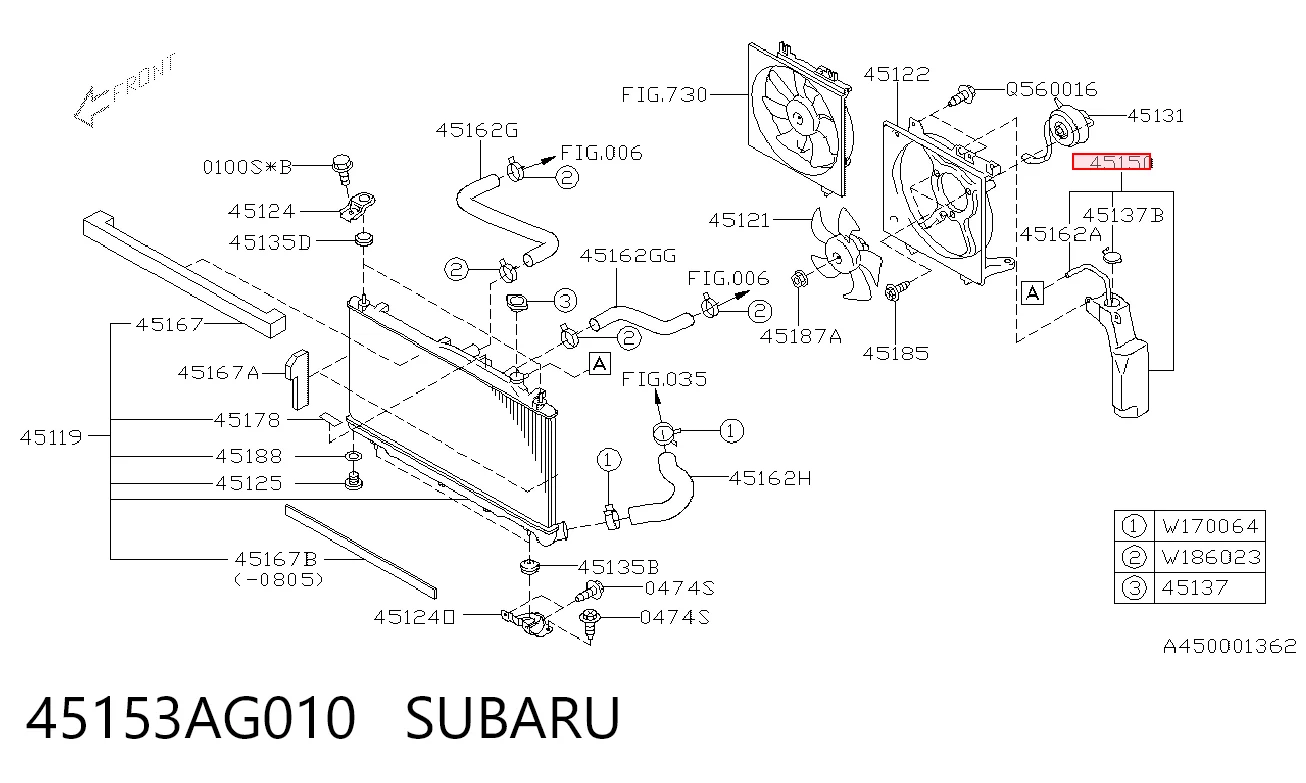 Depósito de expansión para Subaru Forester III S12, SH
