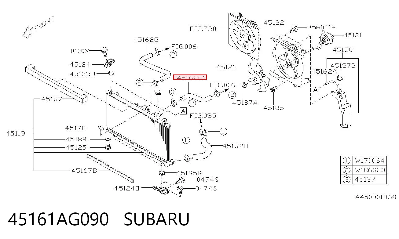45161AG090 Subaru
