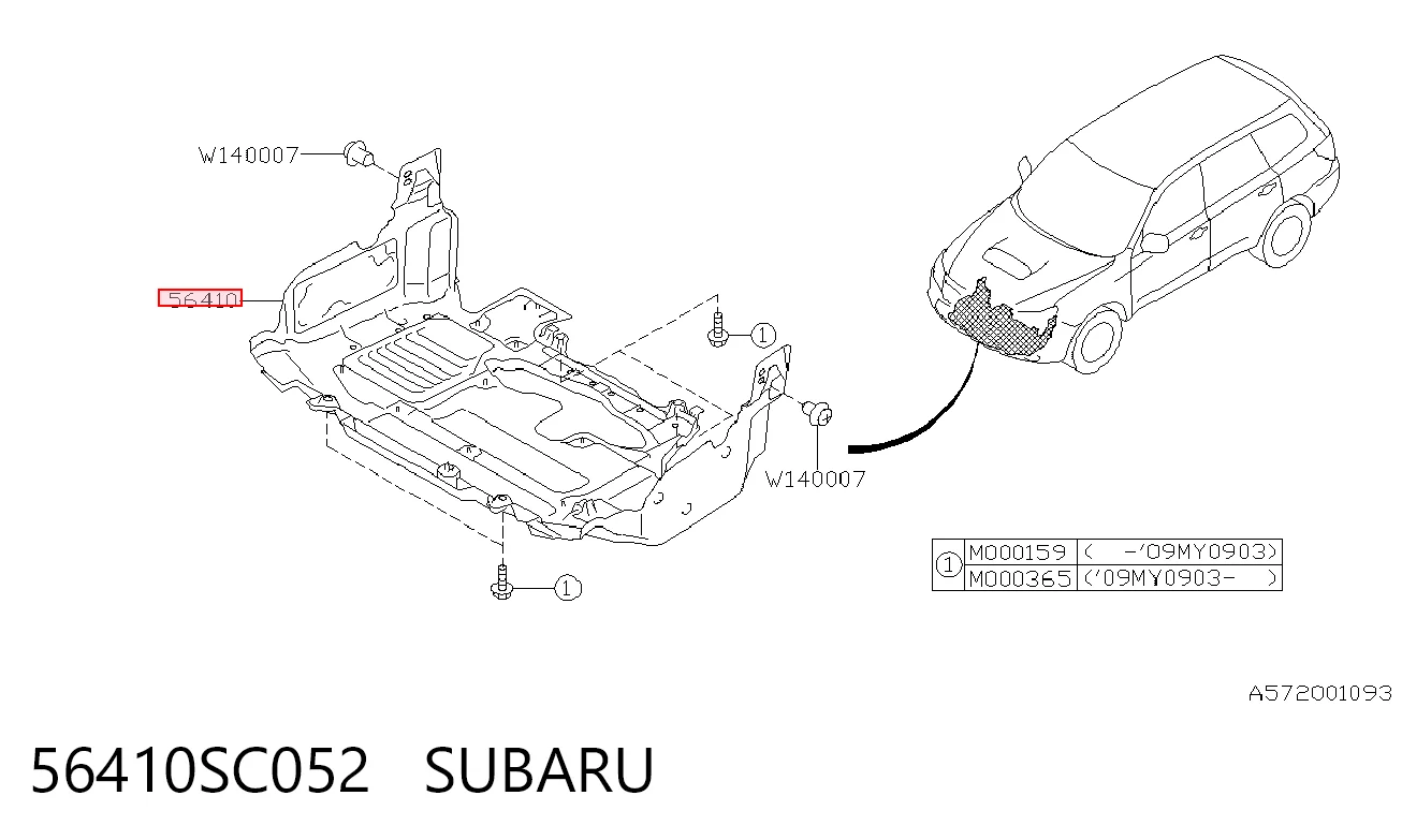 56410SC052 Subaru
