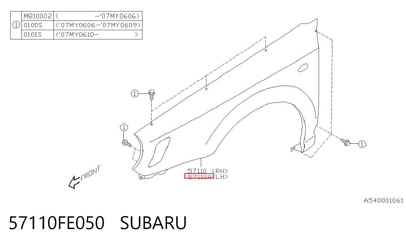 57110FE050 Subaru
