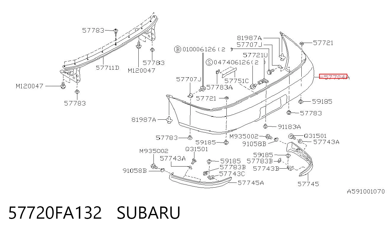 57720FA132 Subaru