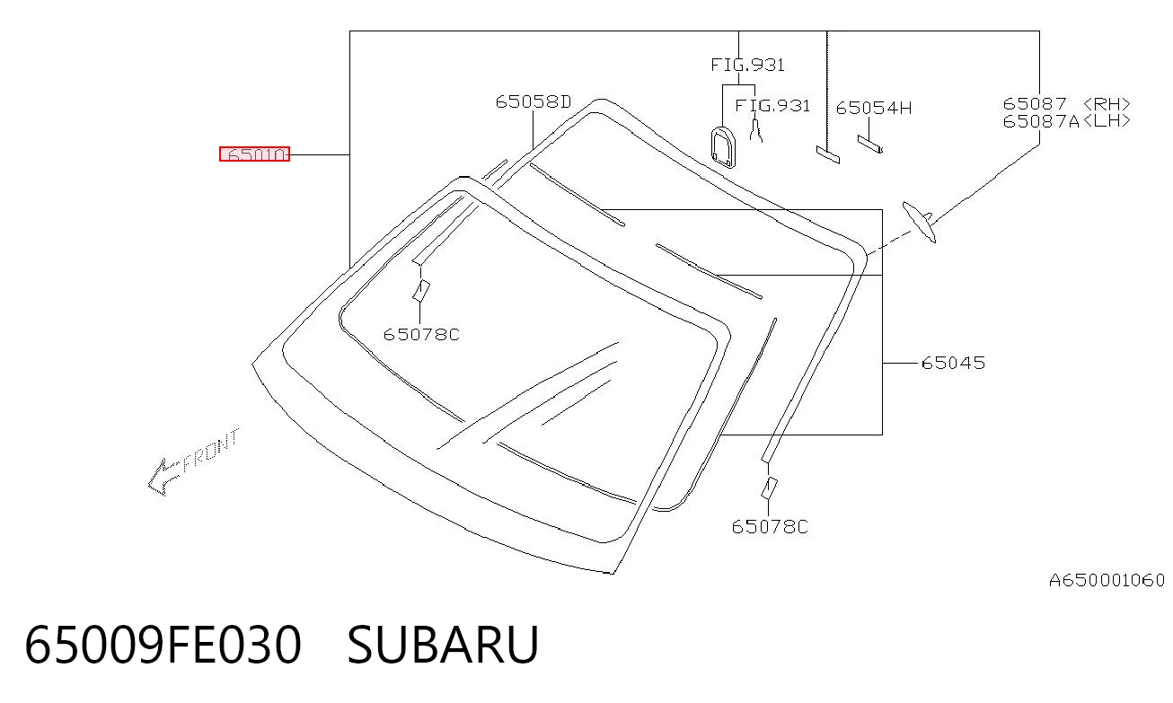65009FE030 Subaru