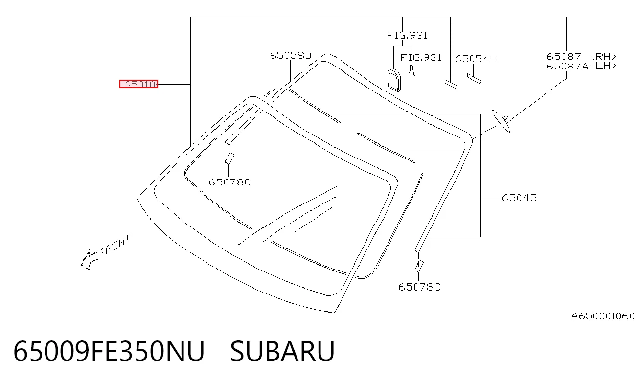 65009FE350NU Subaru
