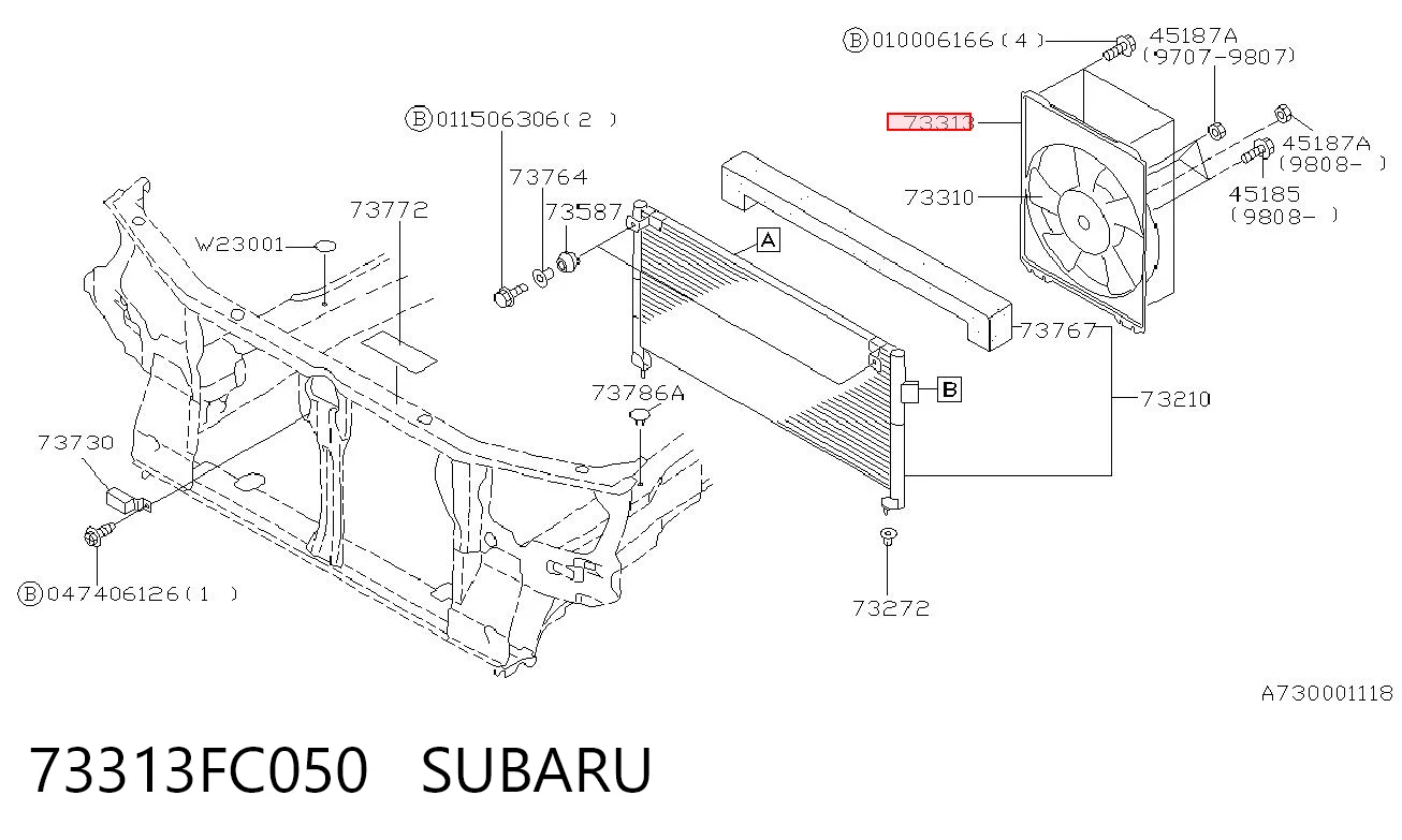 73313FC050 Subaru