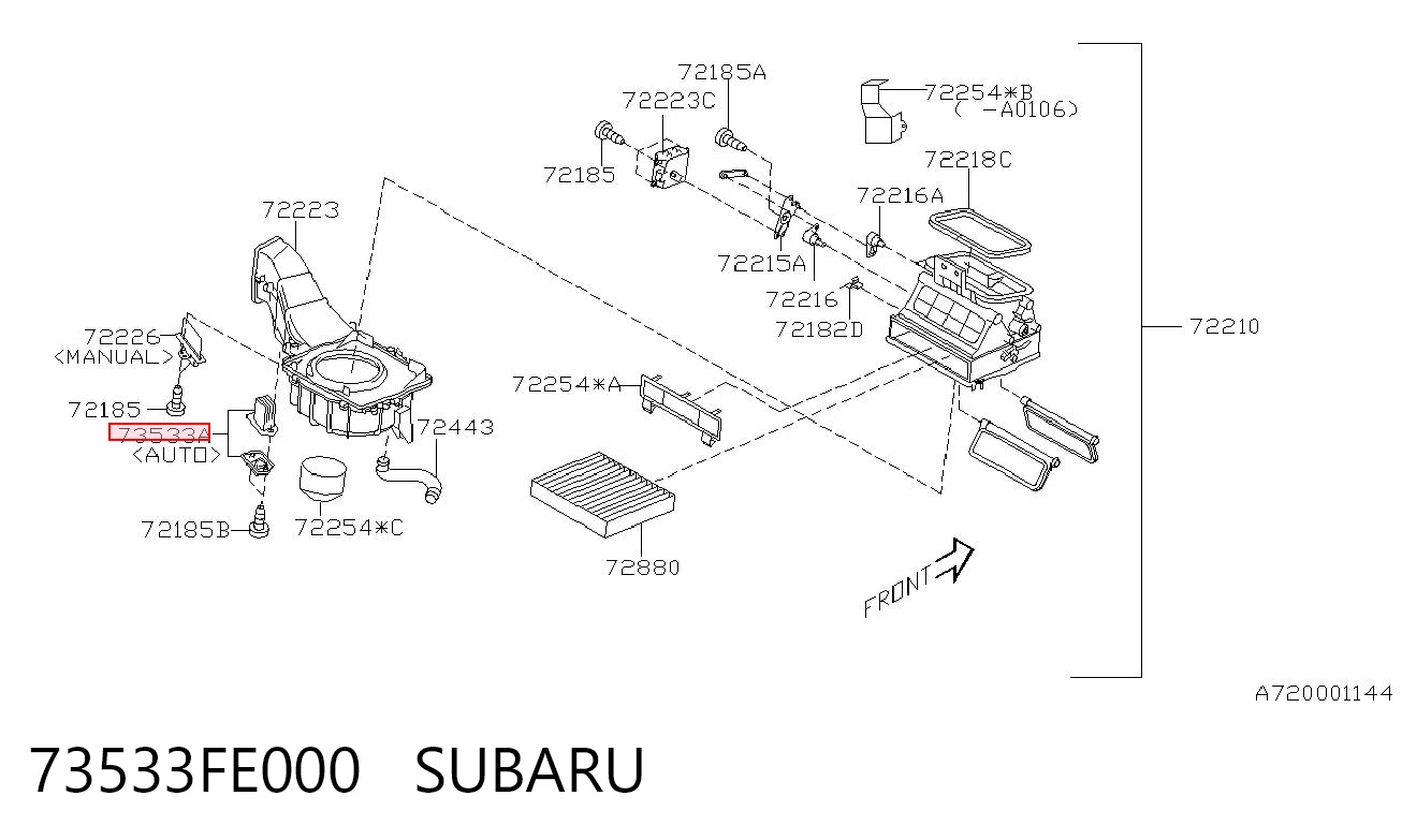 73533FE000 SUBARU