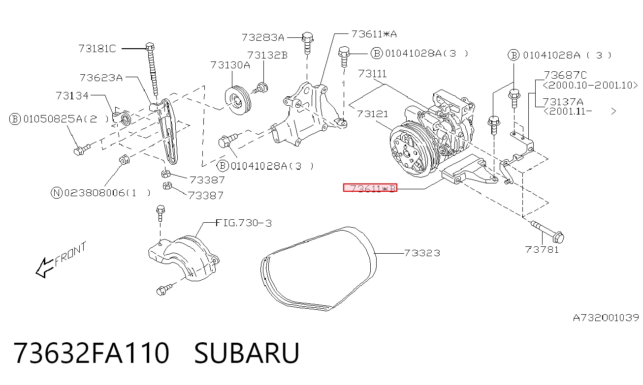 73632FA110 Subaru