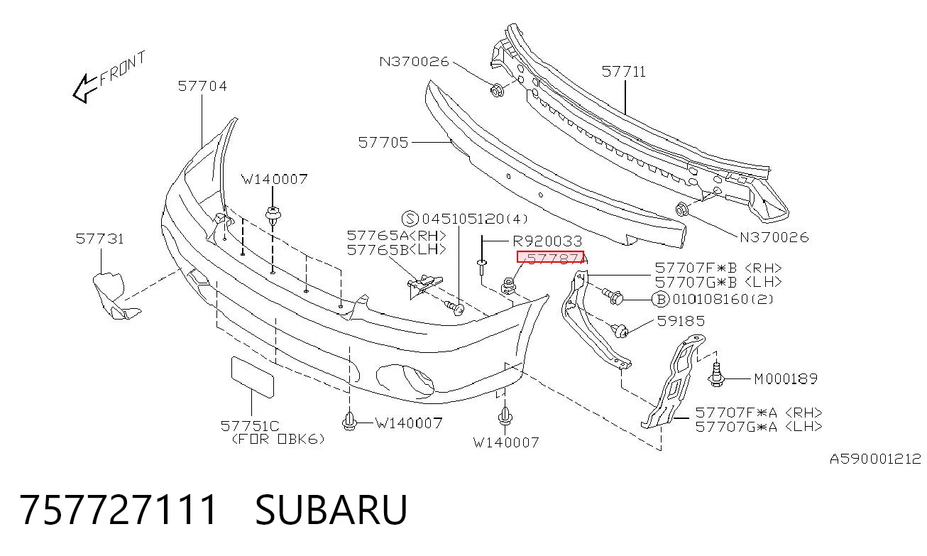 757727111 Subaru