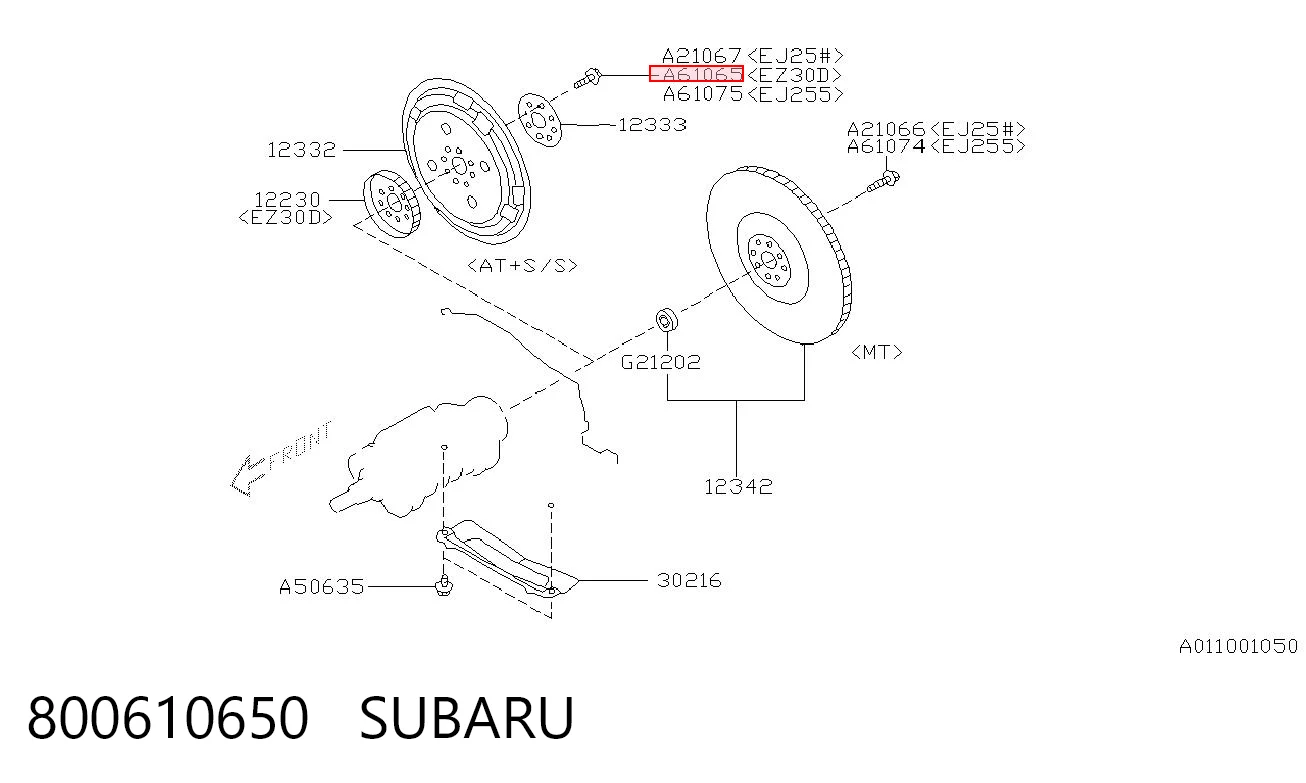800610650 Subaru