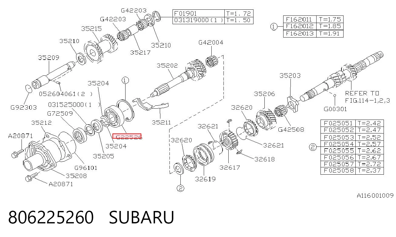 806225260 Subaru