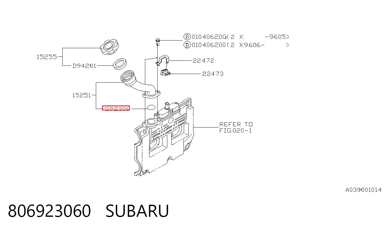 806923060 Subaru
