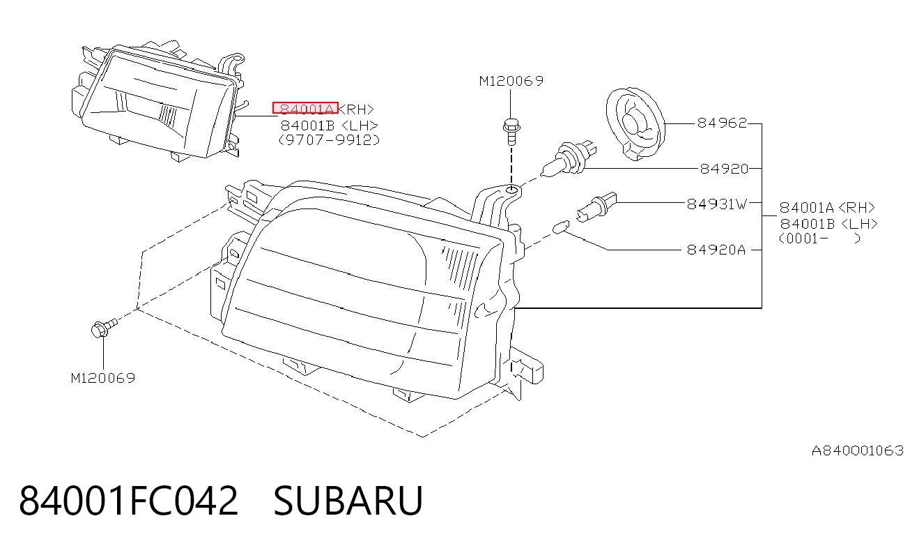 Comprar Faro delantero derecho Forester I S10, SF