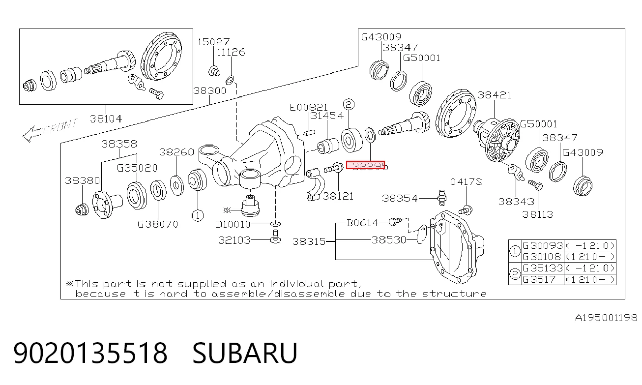 9020135518 Subaru