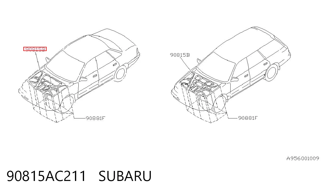 Comprar Aislamiento acústico del capó Subaru Legacy II BD, BG a bajo precio