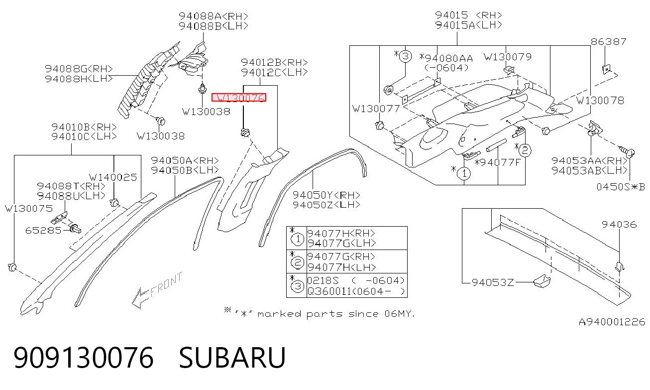 909130076 Subaru