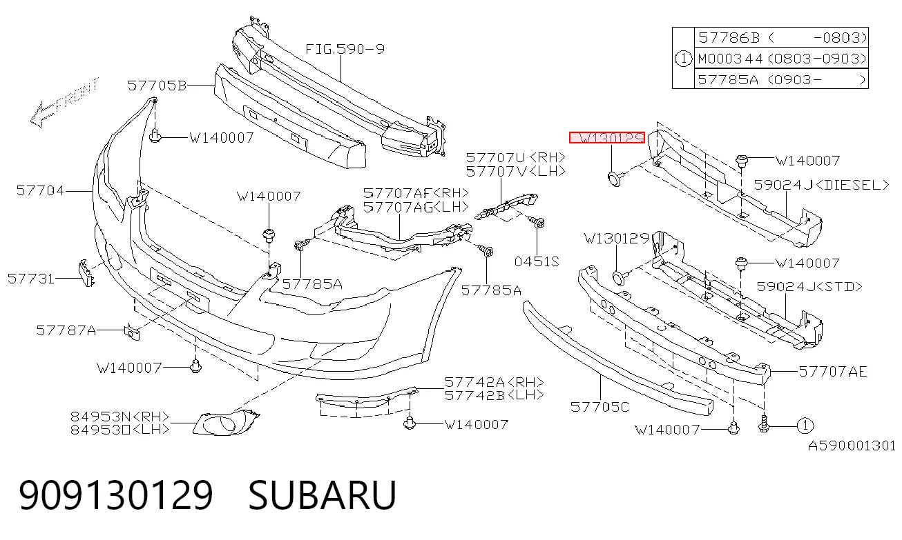 909130129 Subaru