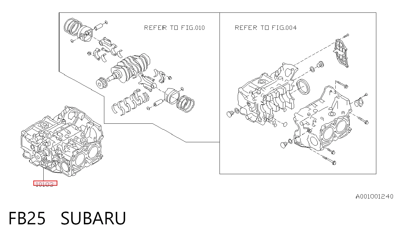 Motor completo Subaru Forester IV SUV (S13, SJ) (2012 - 2018) precio, desde 639,79 EUR
