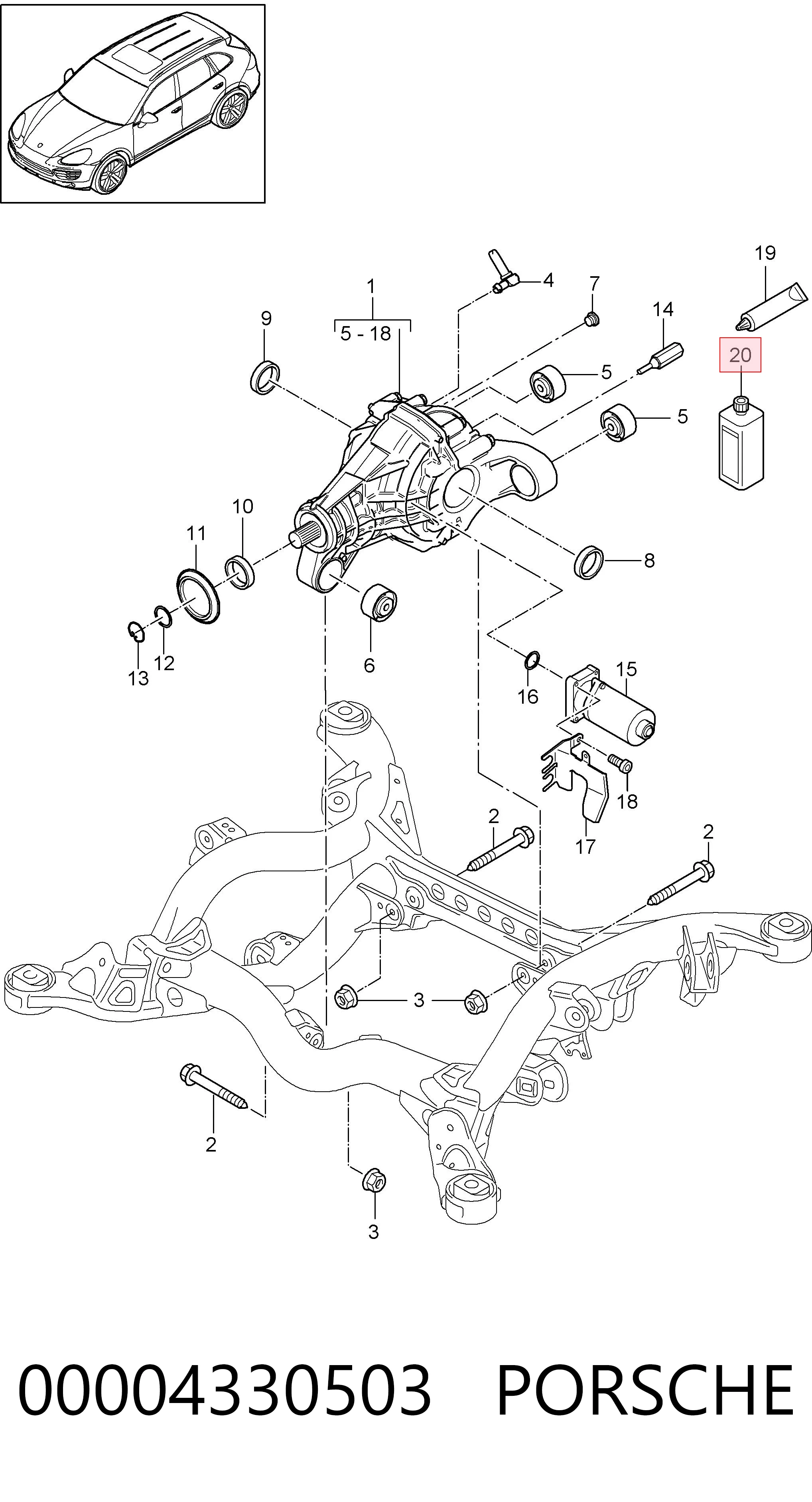 00004330503 Porsche