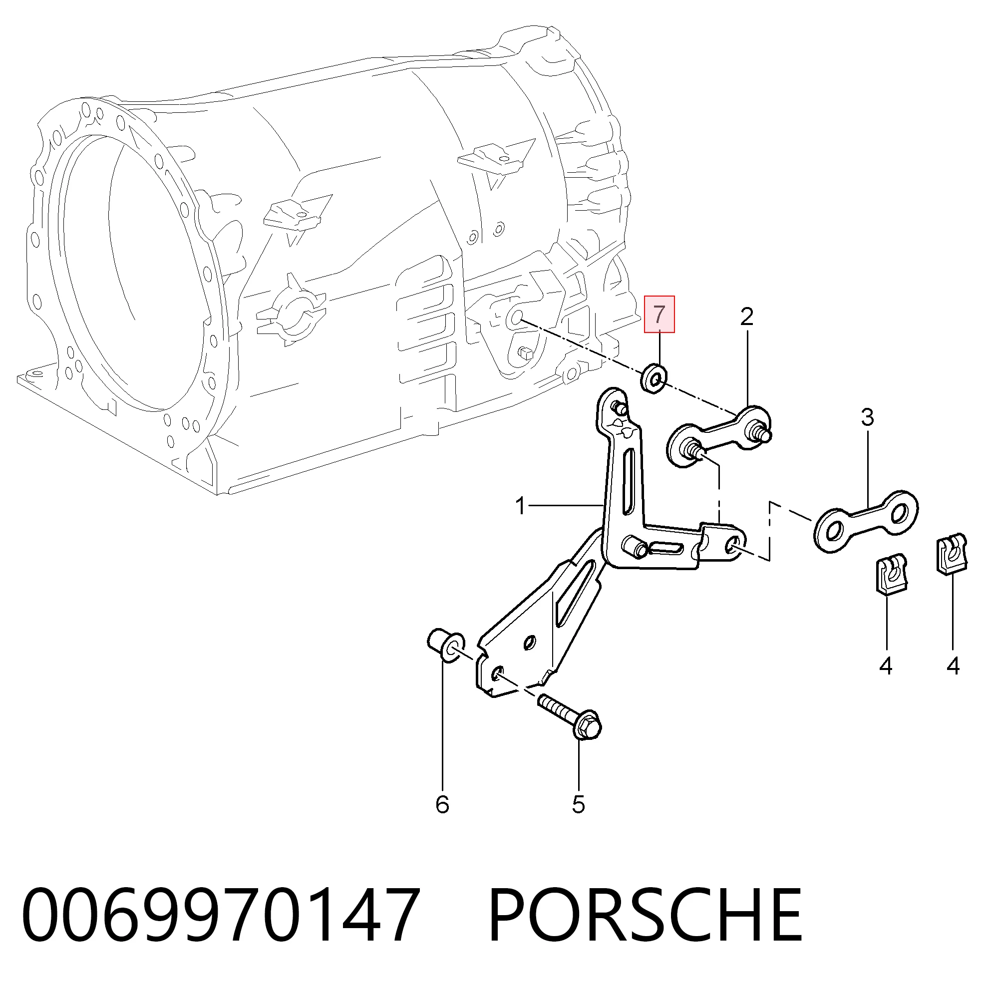 0069970147 Porsche