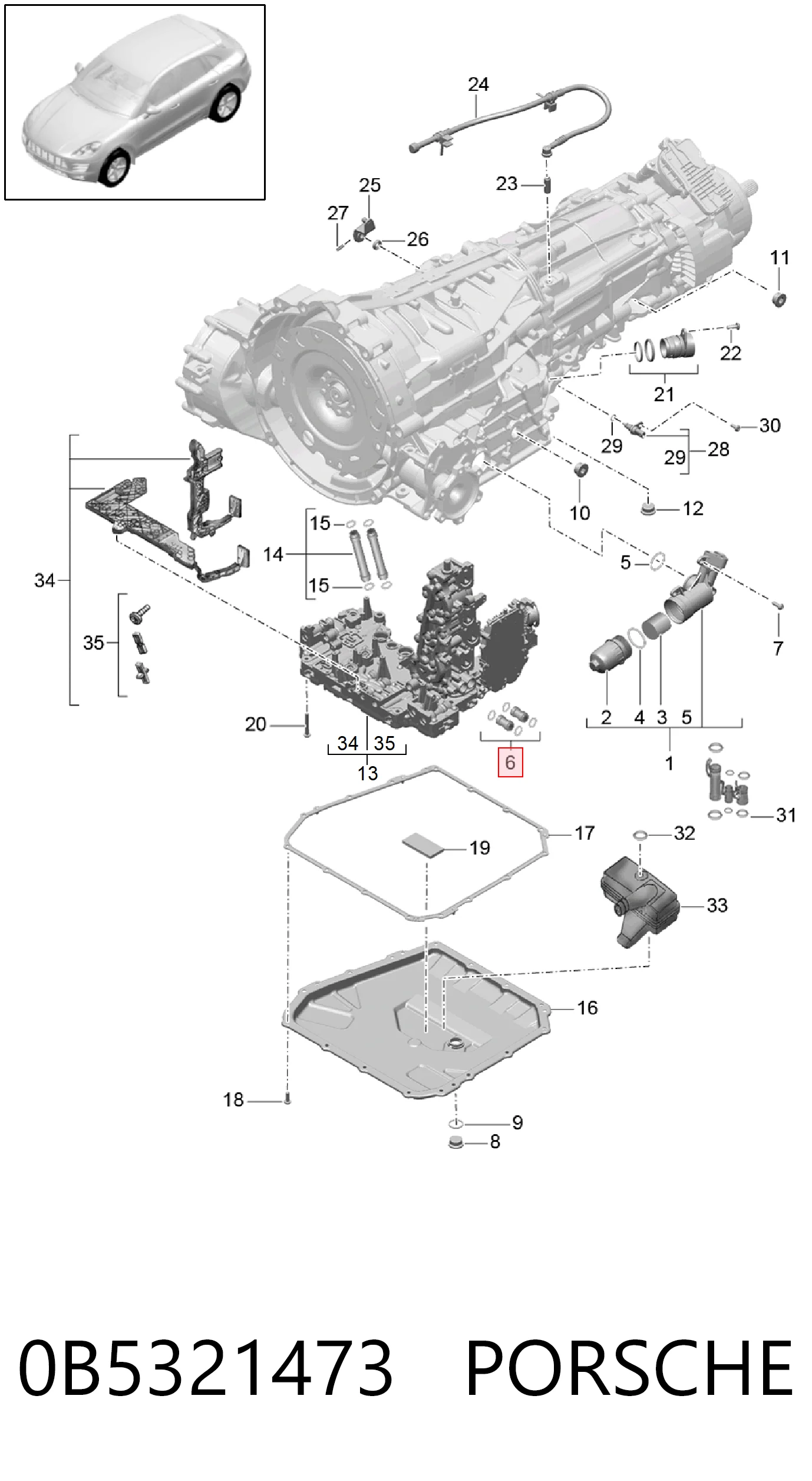 0B5321473 Porsche