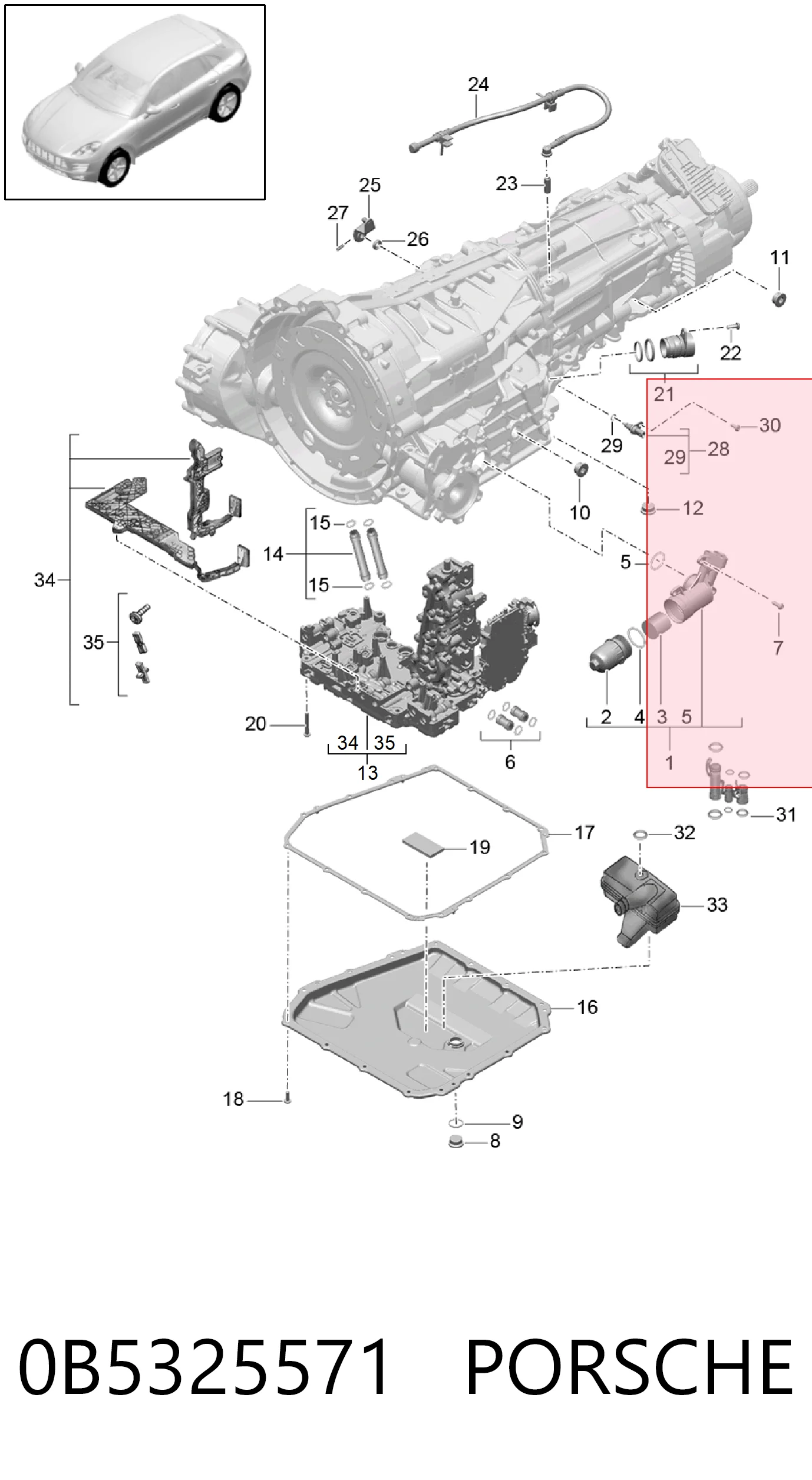 0B5325571 Porsche