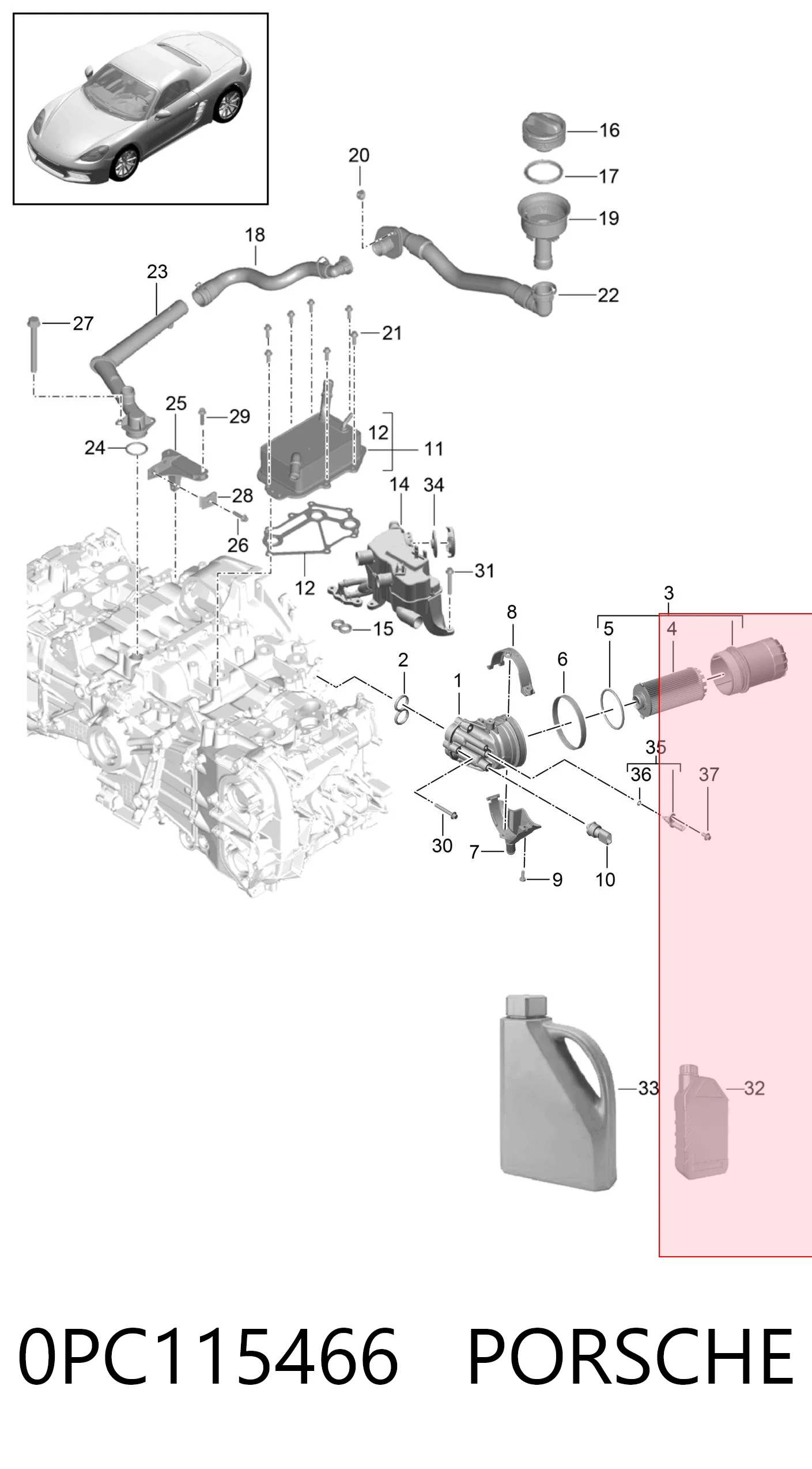 0PC115466 Porsche