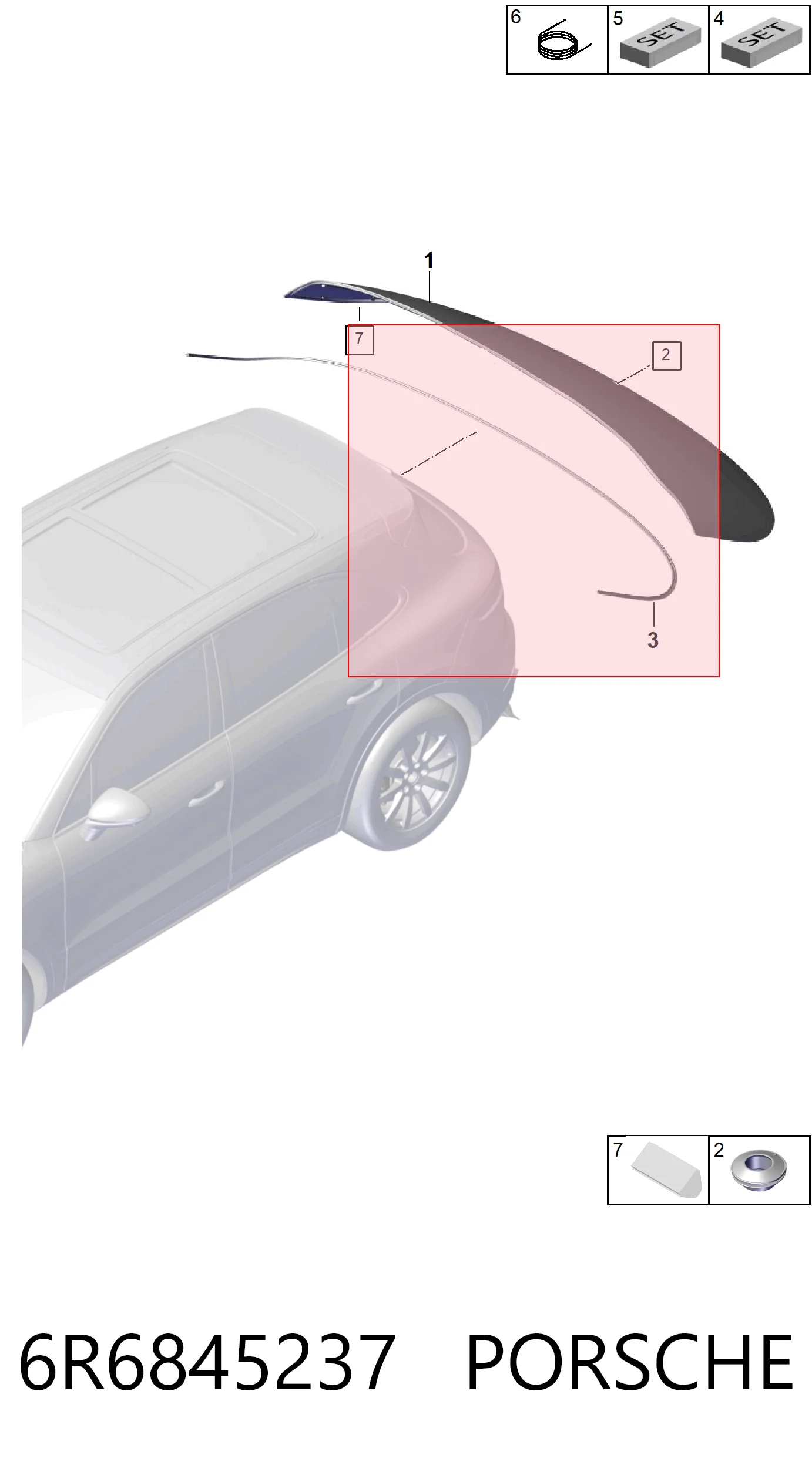 6R6845237 Porsche