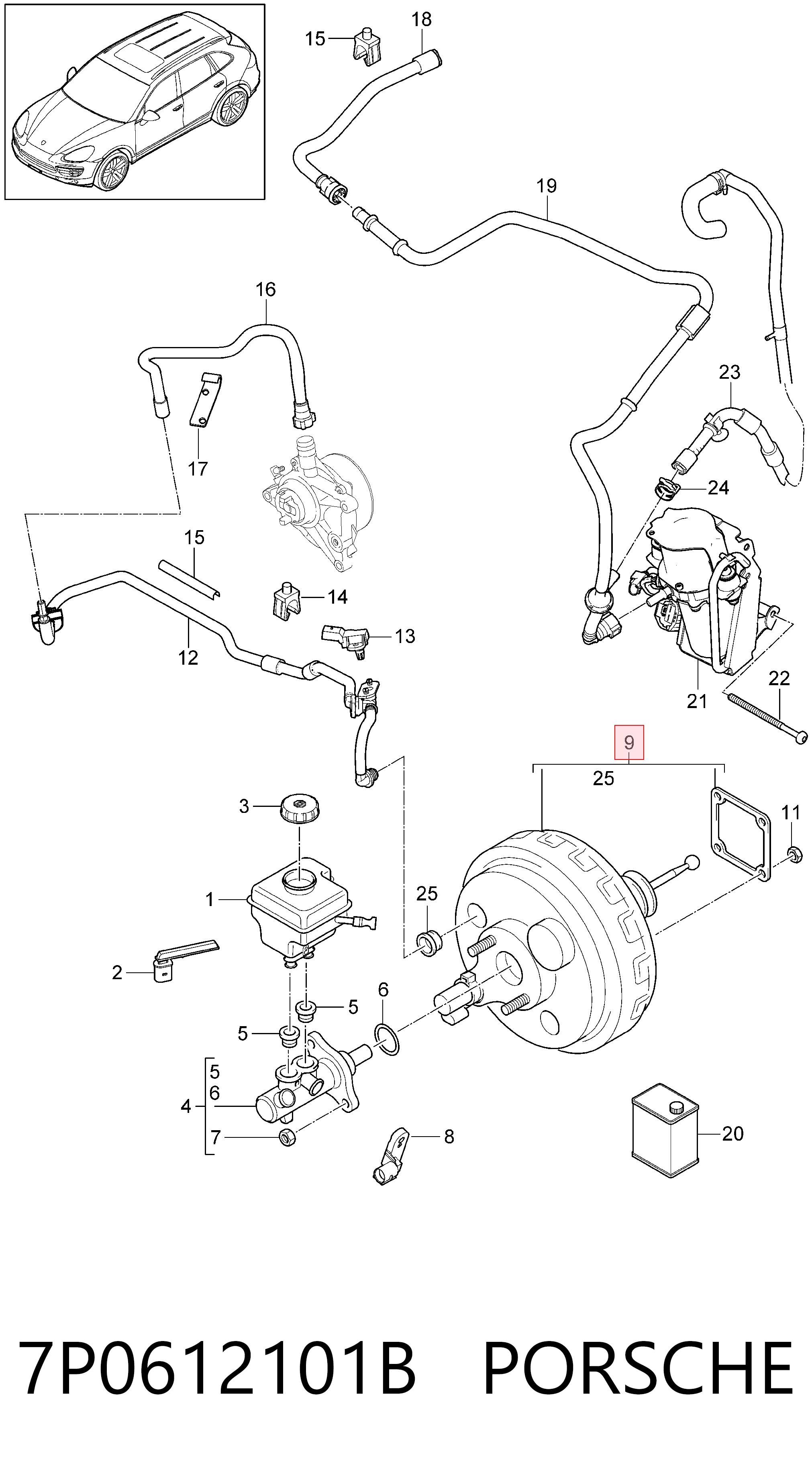 Comprar Servofreno Volkswagen Touareg II 7P5, 7P6
