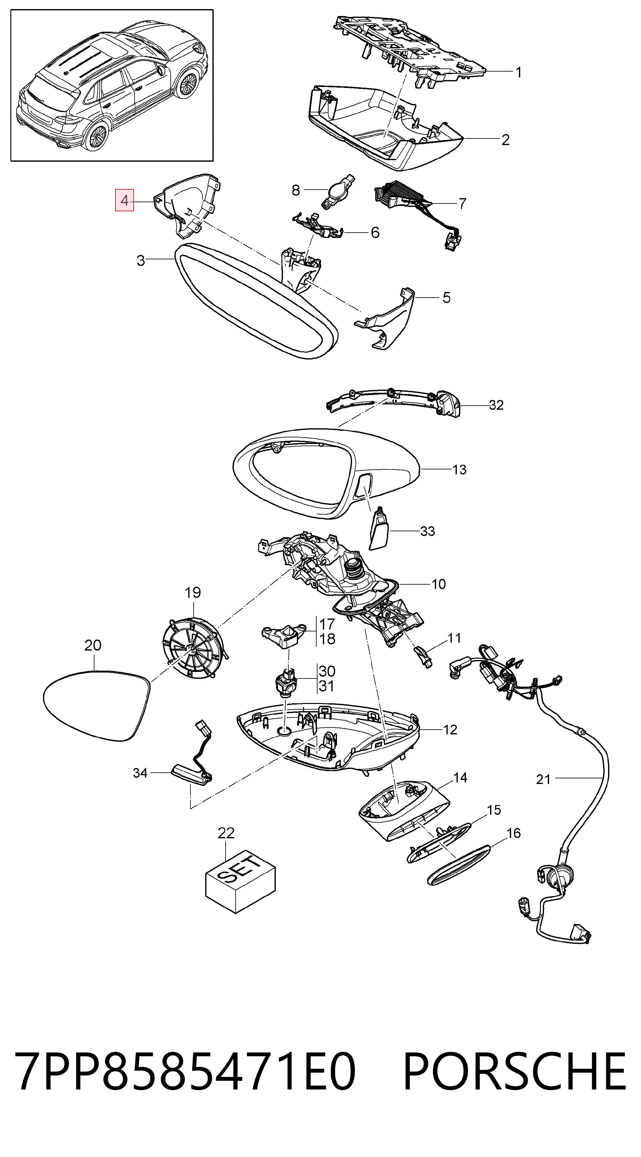 7PP8585471E0 Porsche