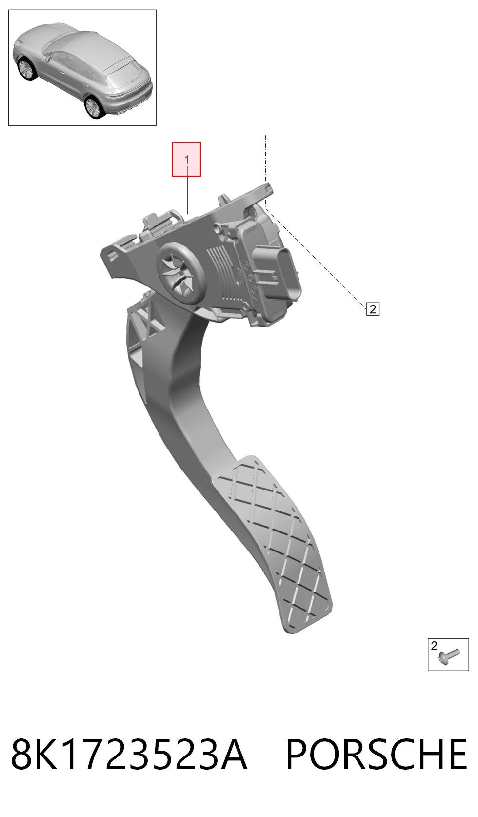 Comprar Pedal del acelerador Audi A4 B8 8K2