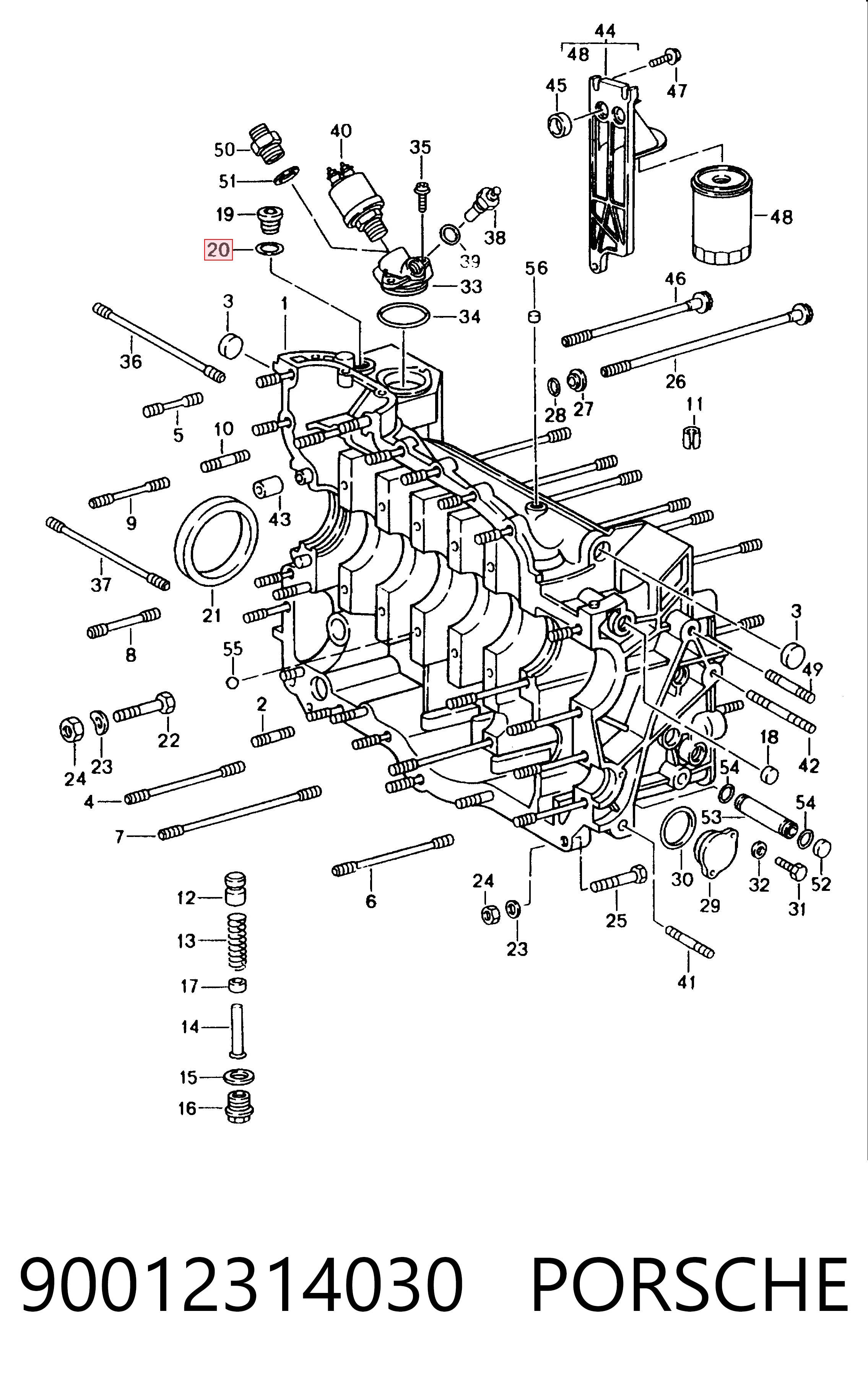 90012314030 Porsche