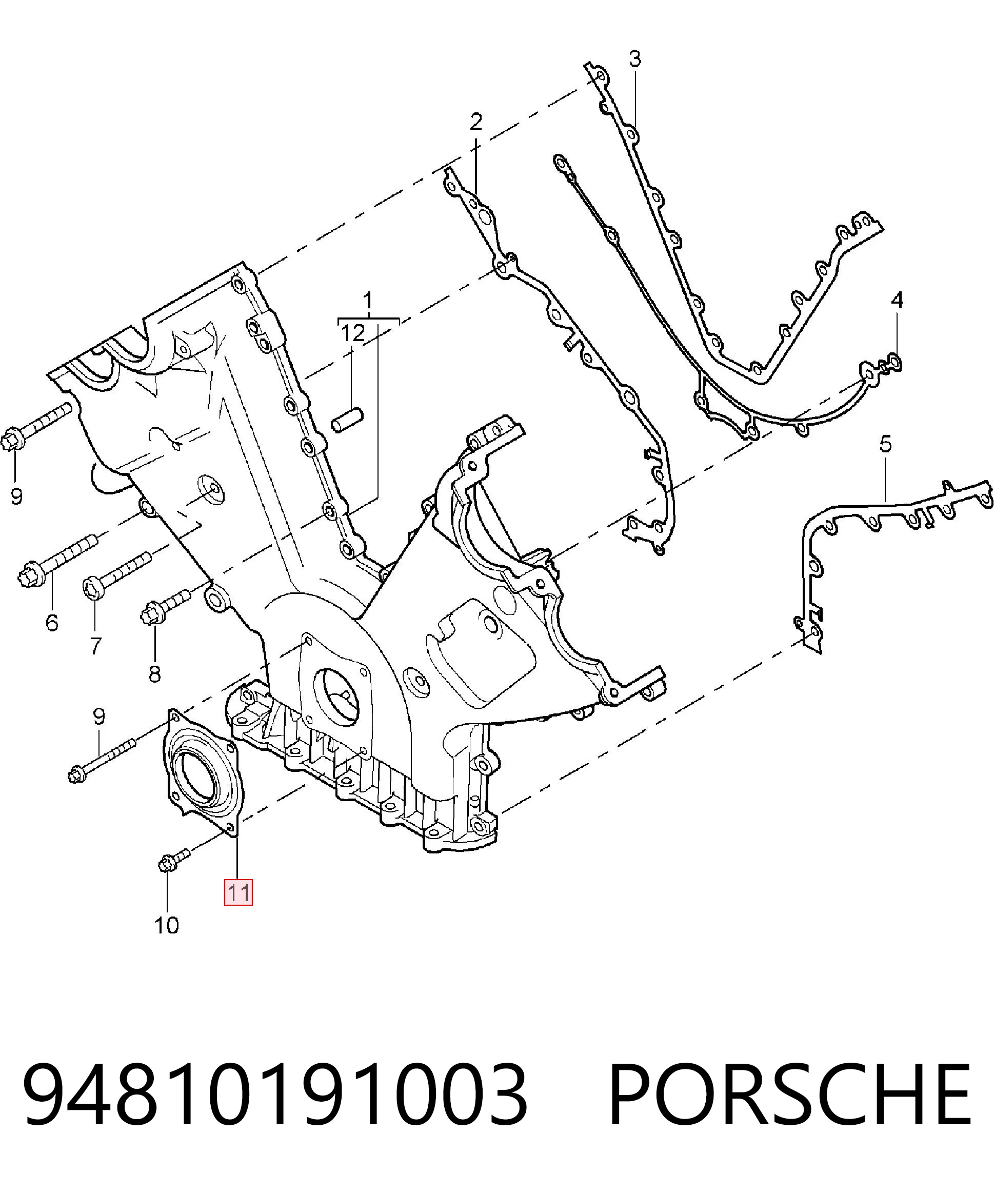 Retén de cigüeñal frontal Audi TT coupé (FV3, FVP) (2014 - 2026) precio, desde 127,79 EUR