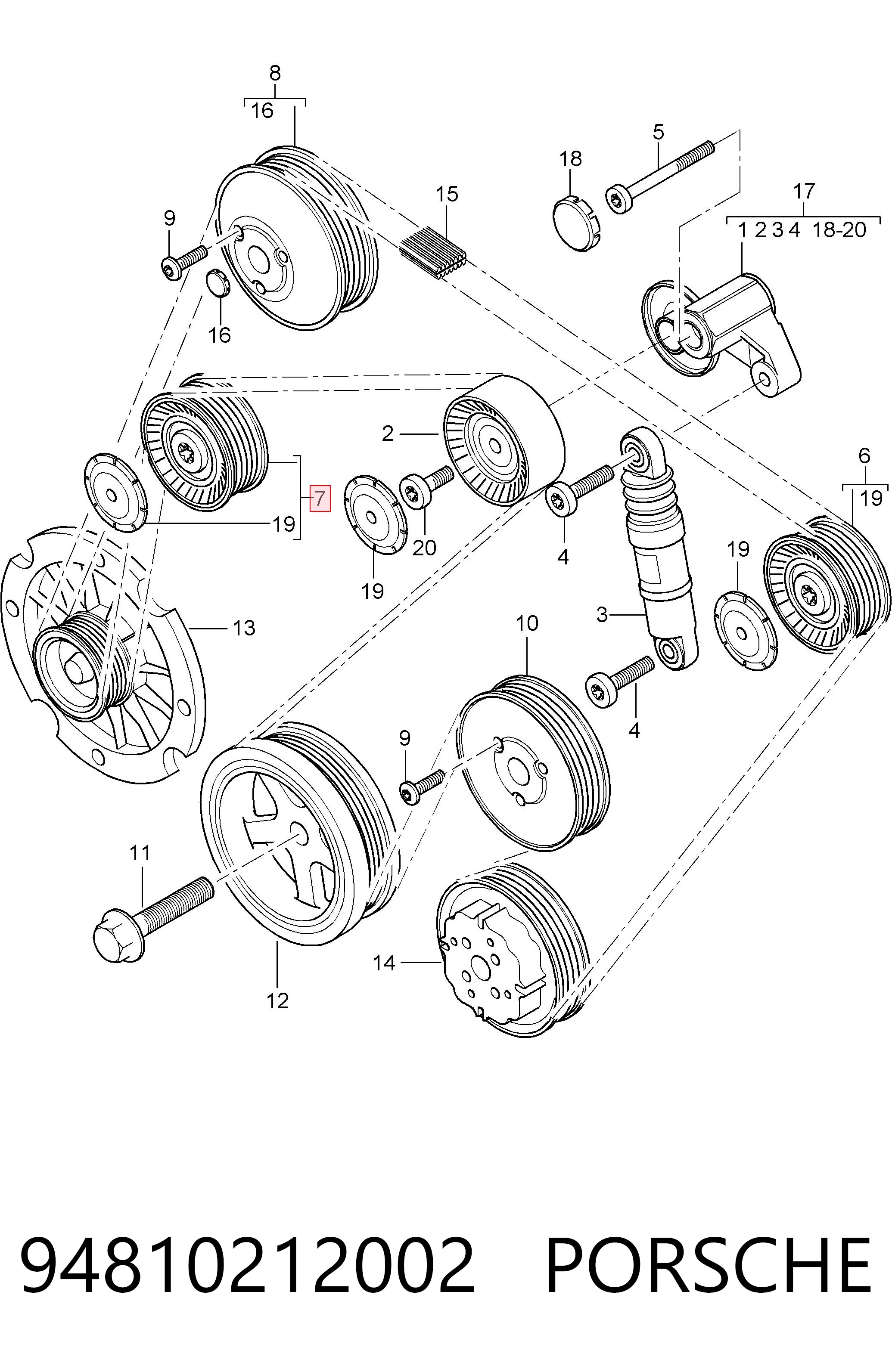 94810212002 Porsche