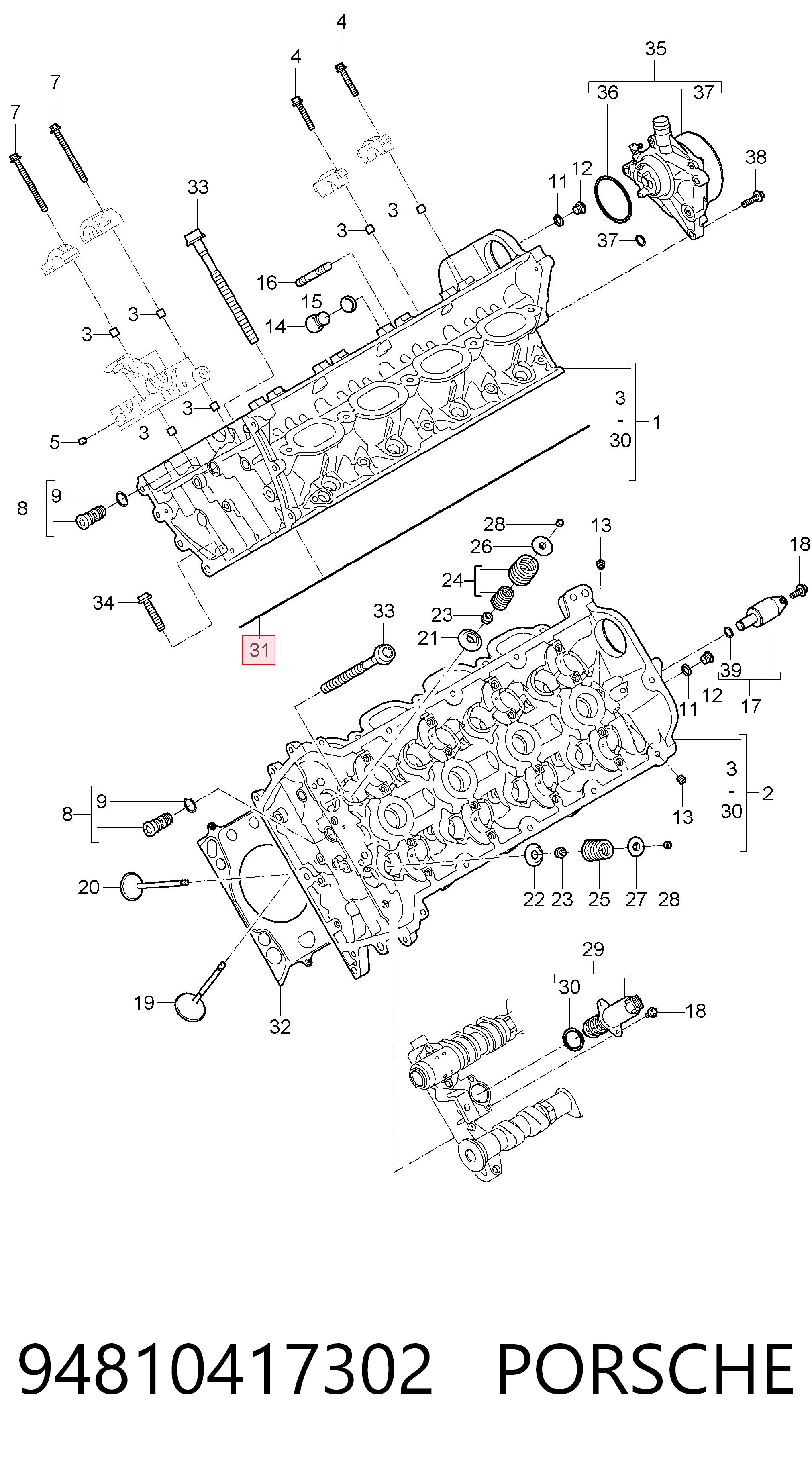94810417302 Porsche