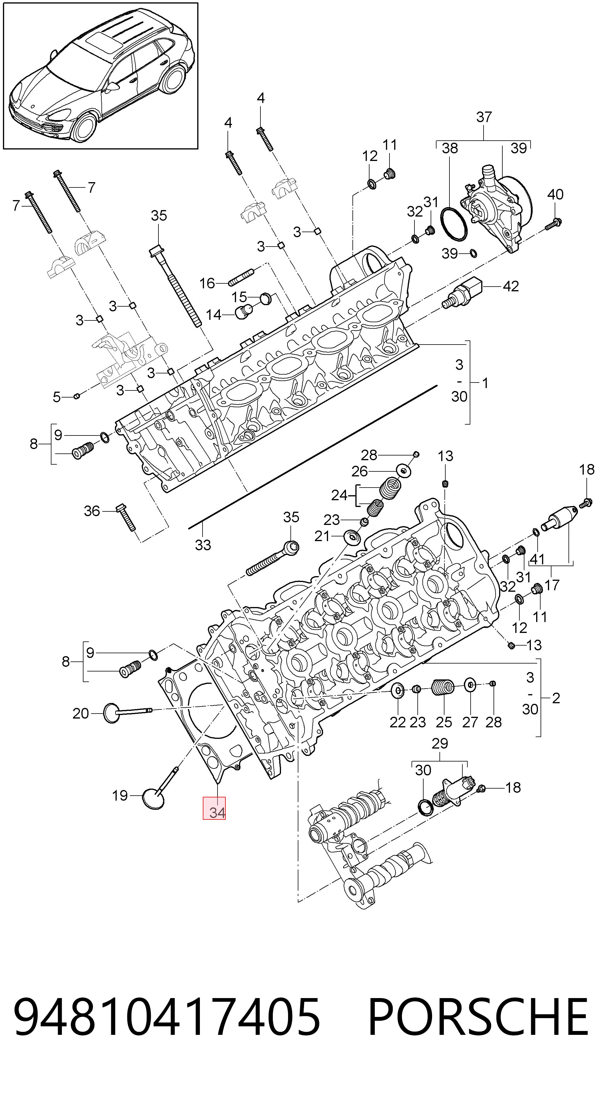 94810417405 Porsche