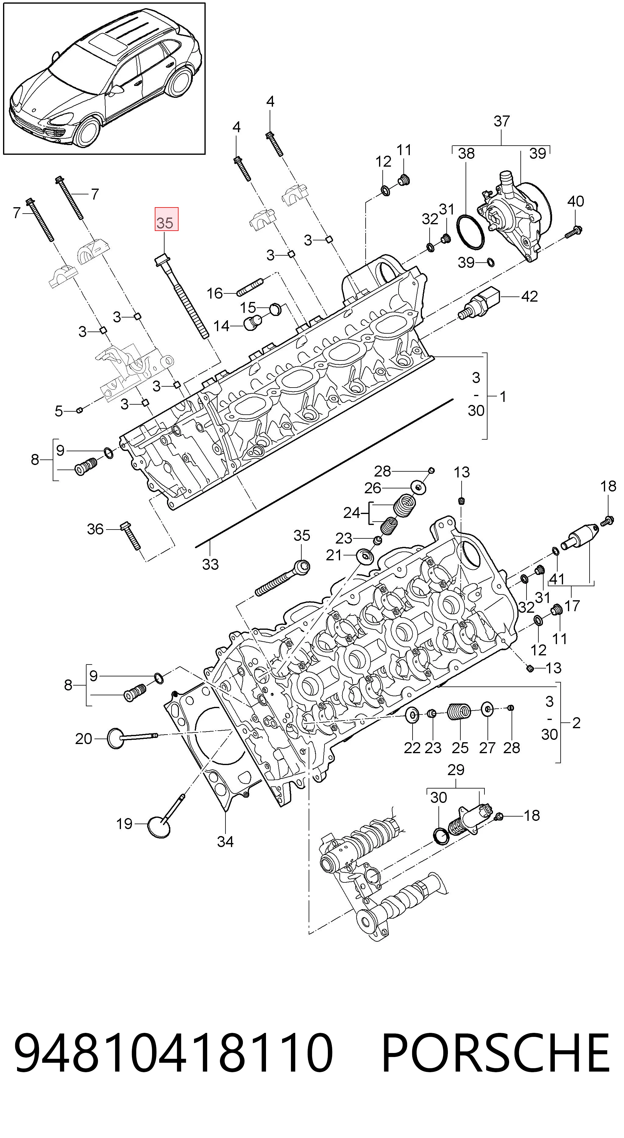 94810418110 Porsche