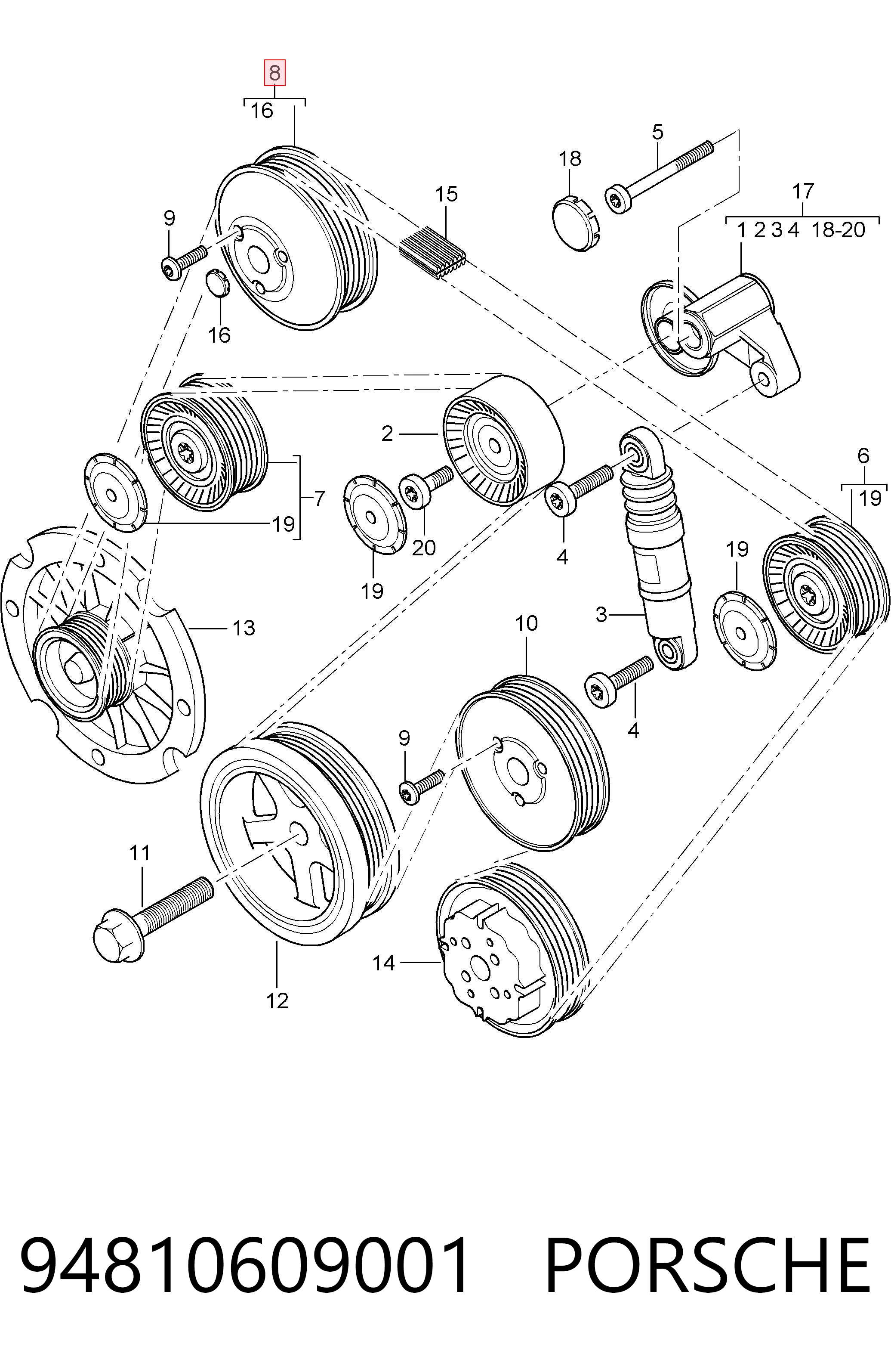 94810609001 Porsche