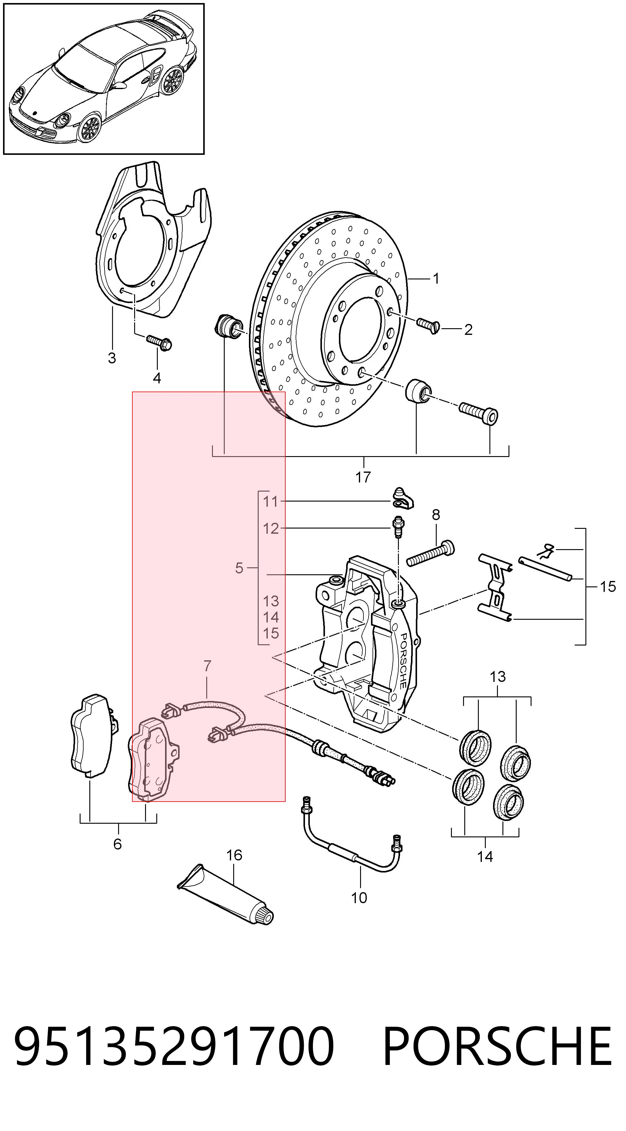 Comprar Kit de reparación de pinzas de freno trasero Jaguar S-type  CCX
