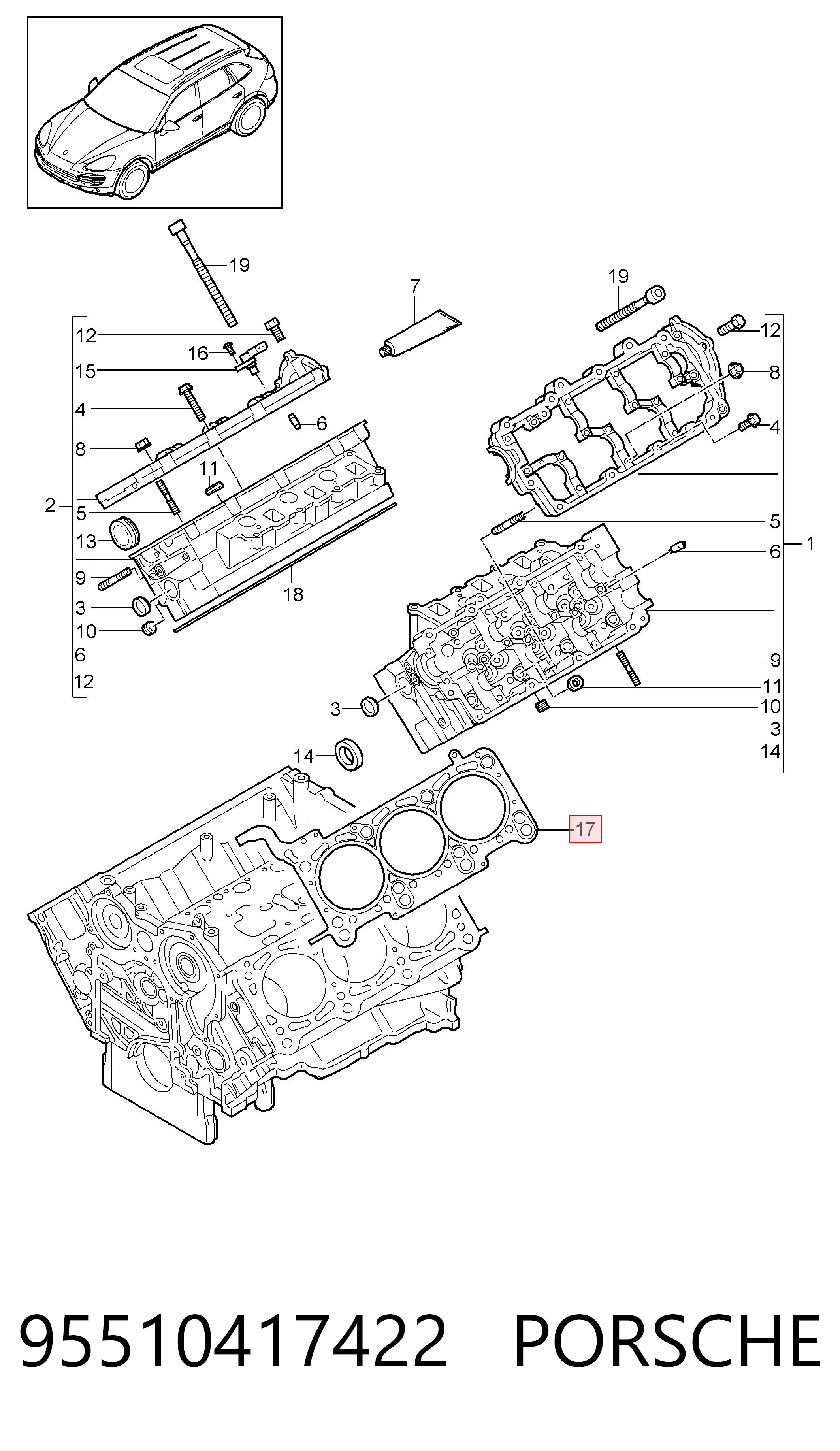 95510417422 Porsche