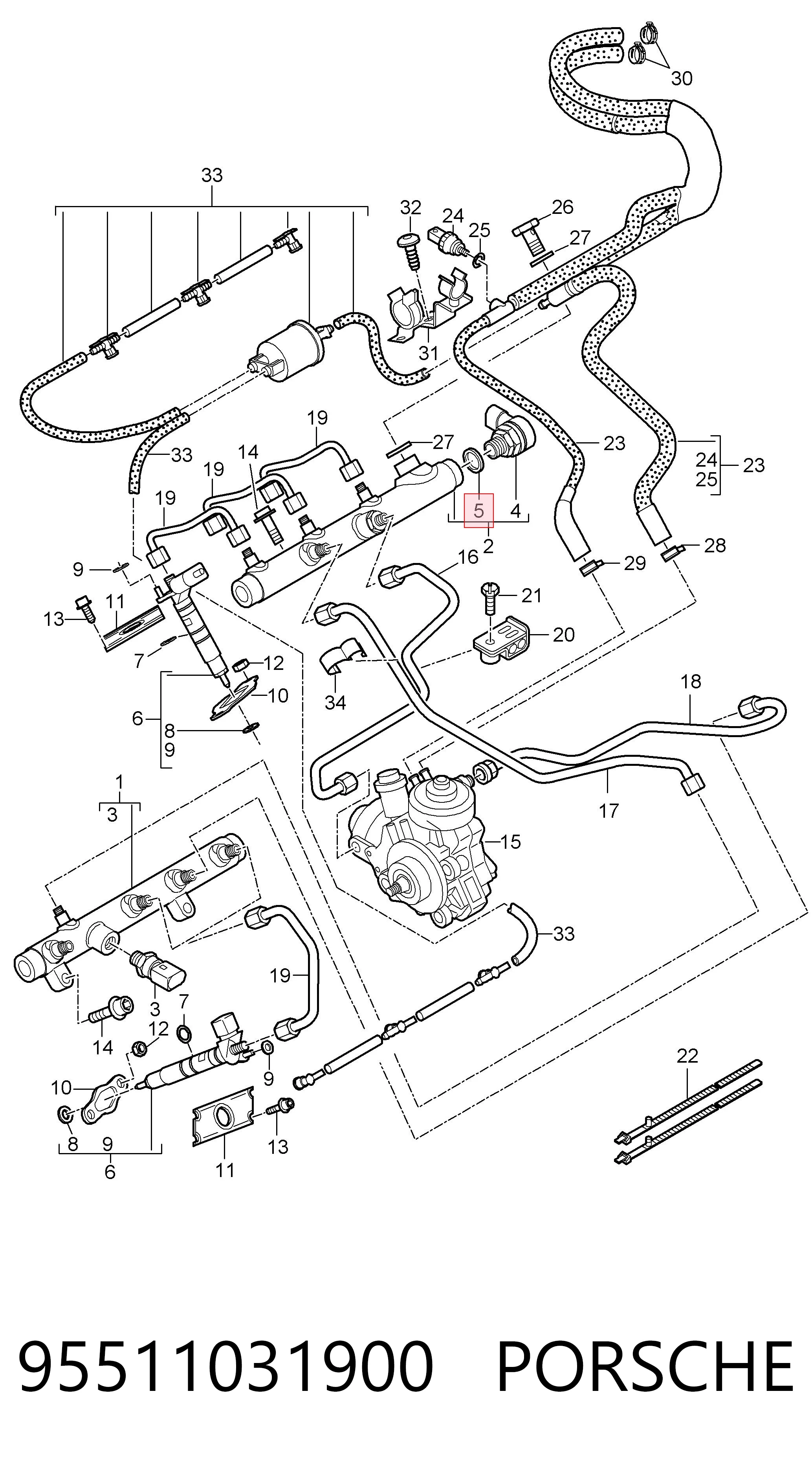 95511031900 Porsche
