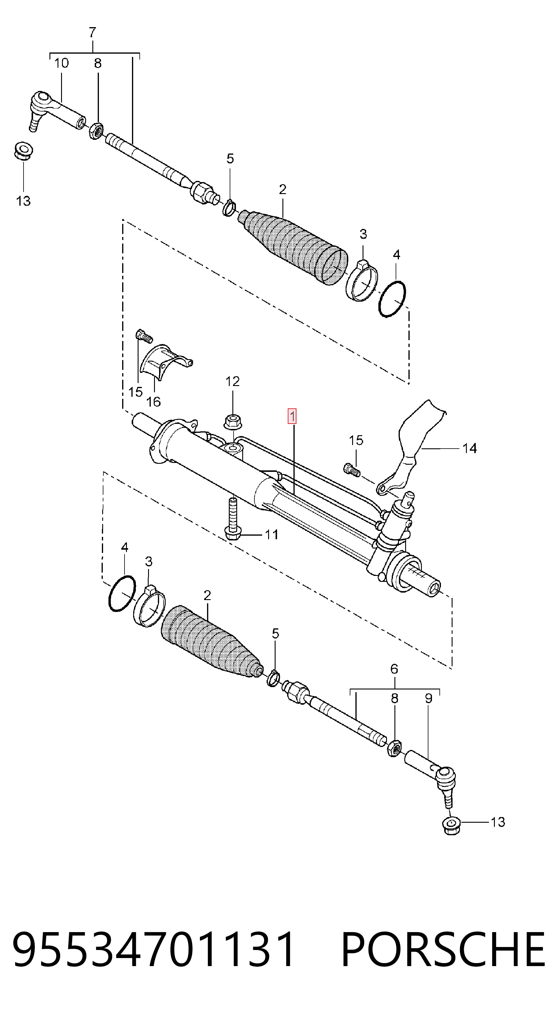 95534701131 Porsche