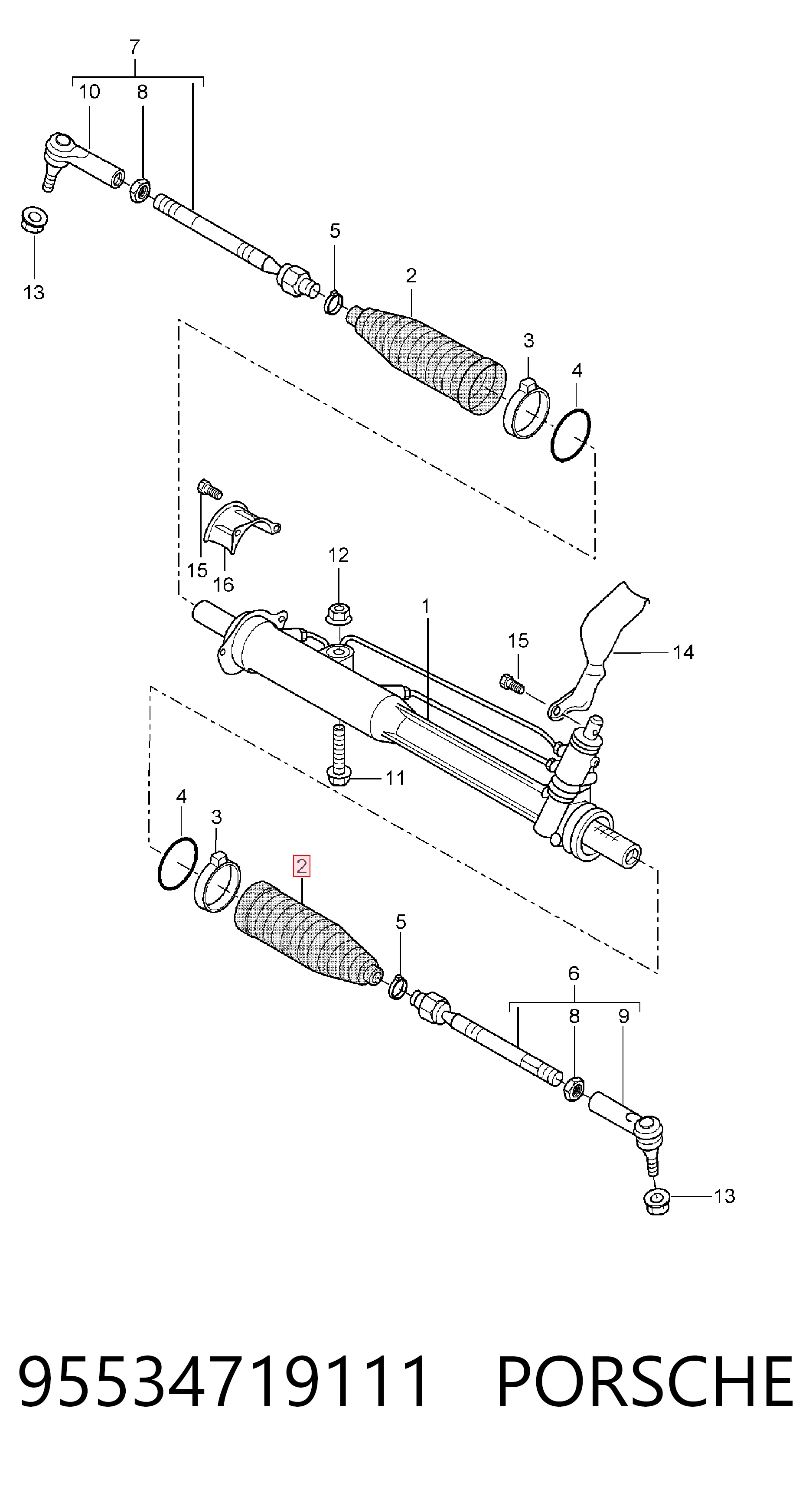 95534719111 Porsche