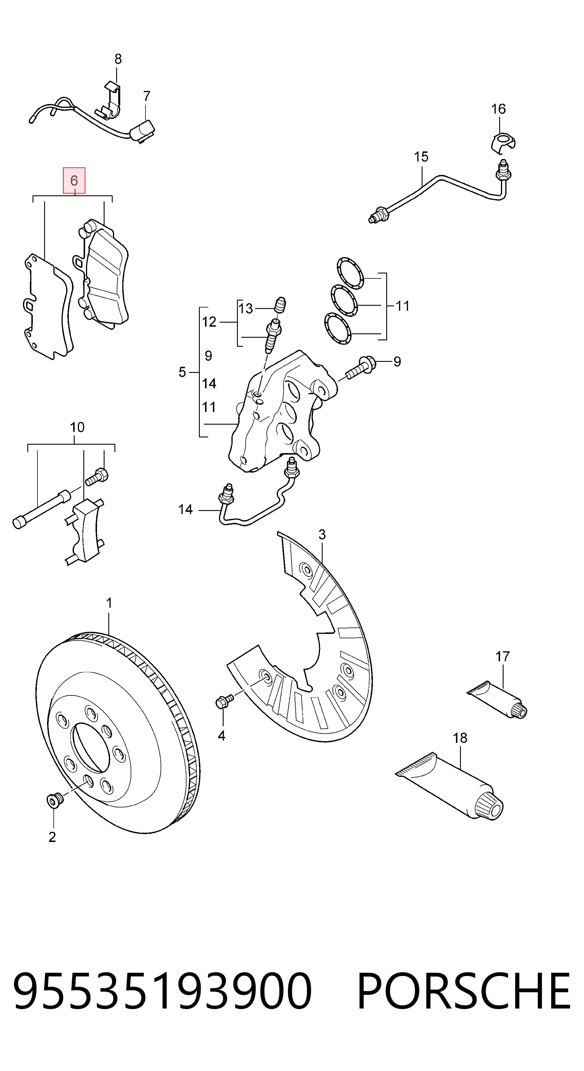 95535193900 Porsche